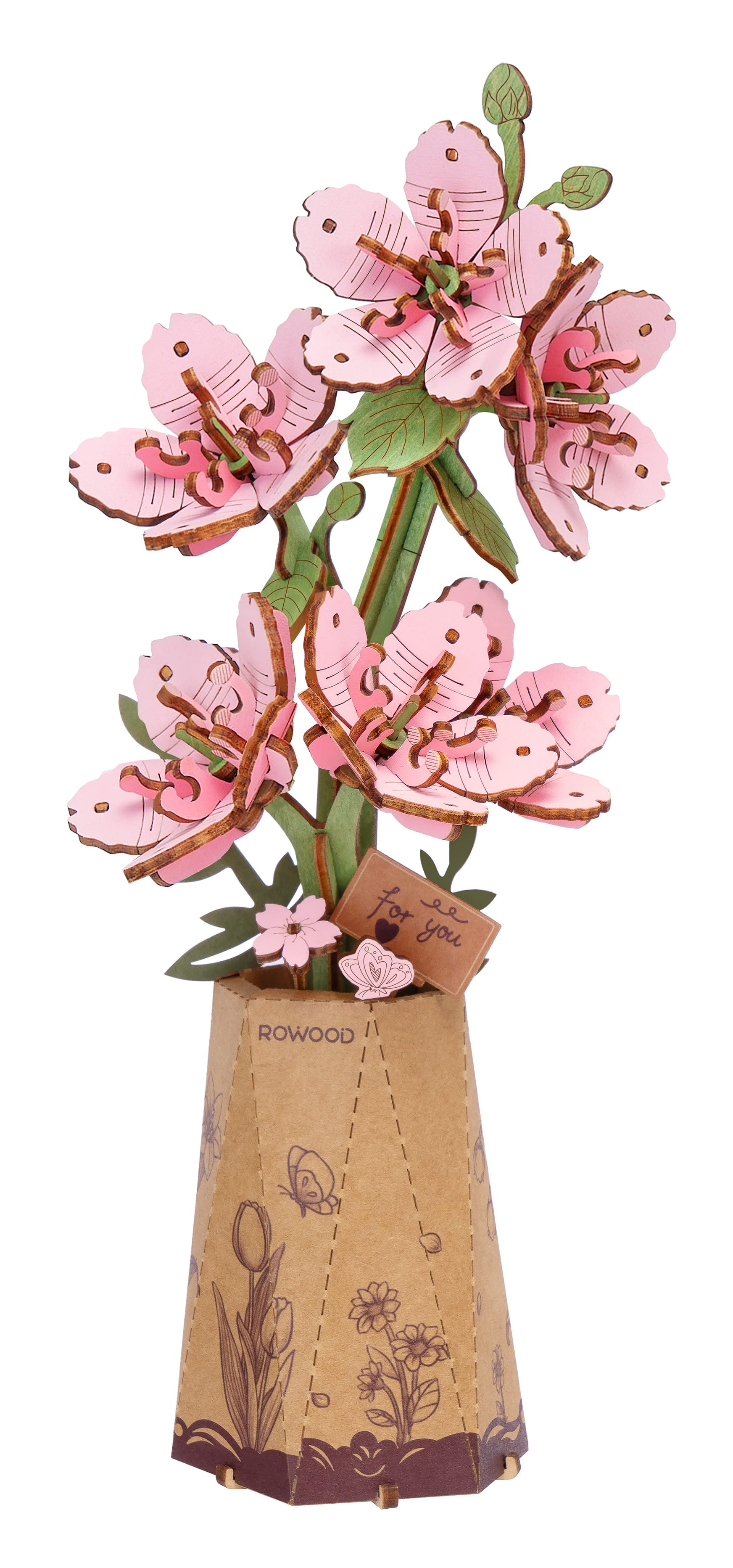 Rowood Sakura Wooden Bloom Craft