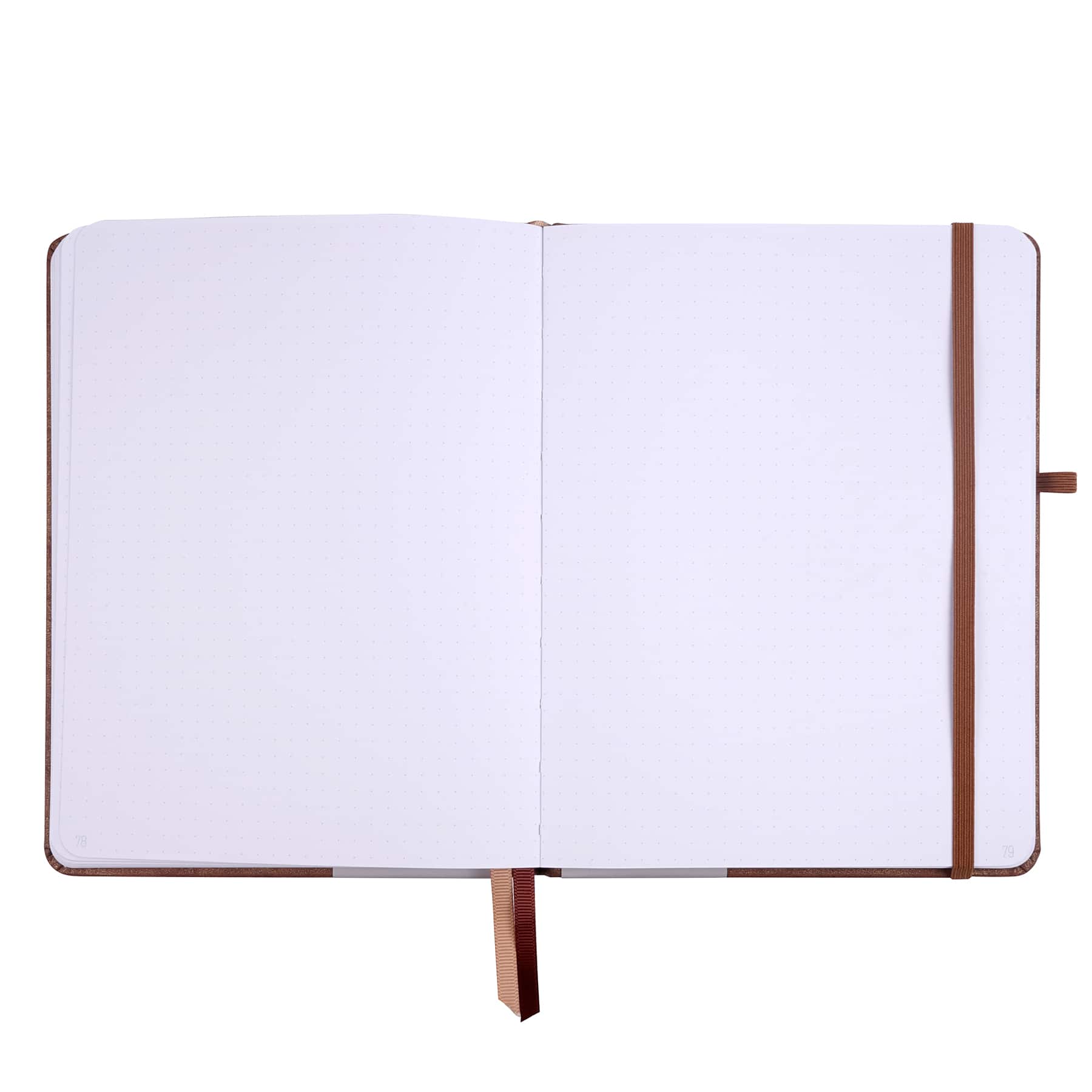 12 Pack: Brown Hardcover Dot Journal by Artist's Loft™, 6" x 8"