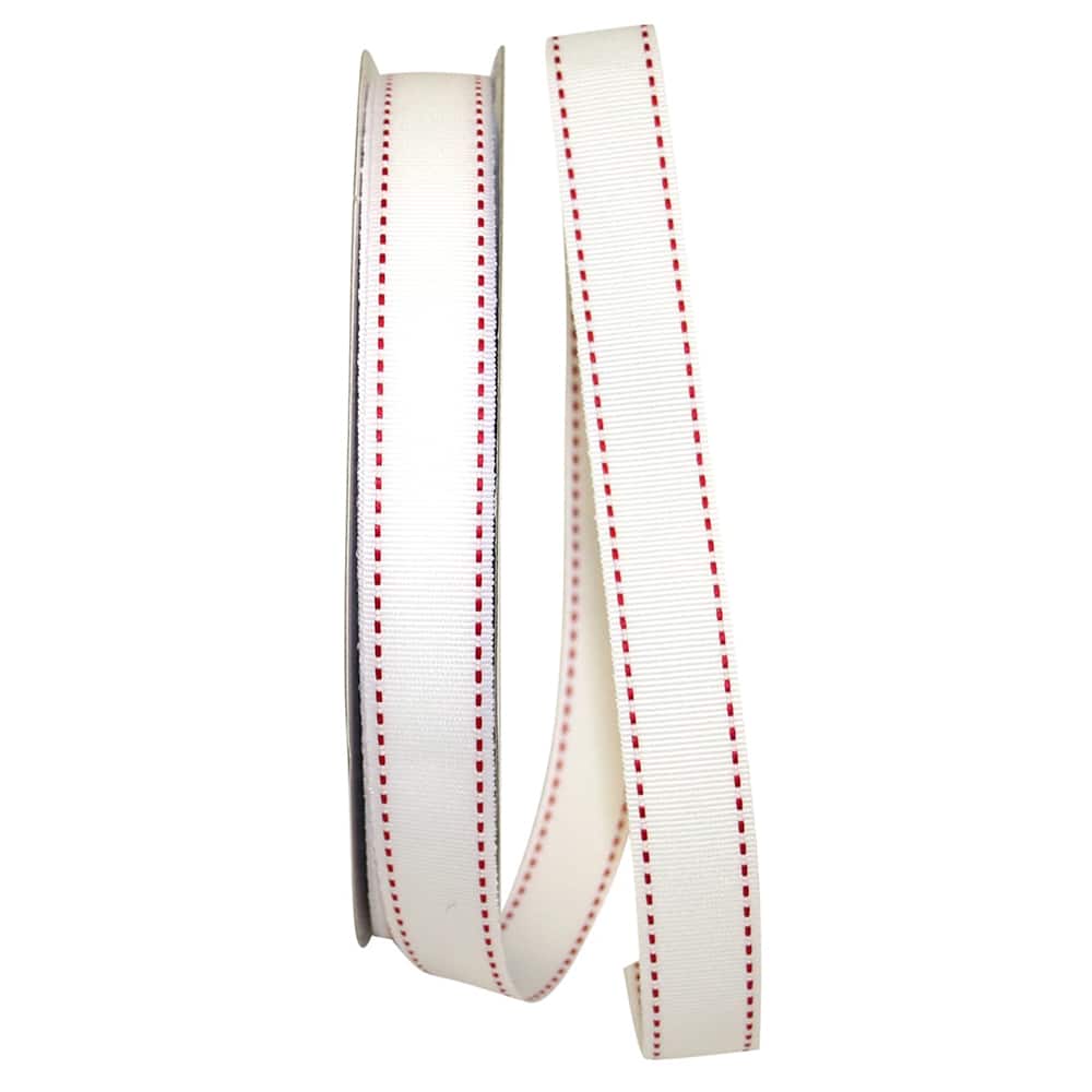 Reliant 7/8" x 50yd. Grosgrain Saddle Stitch Ribbon