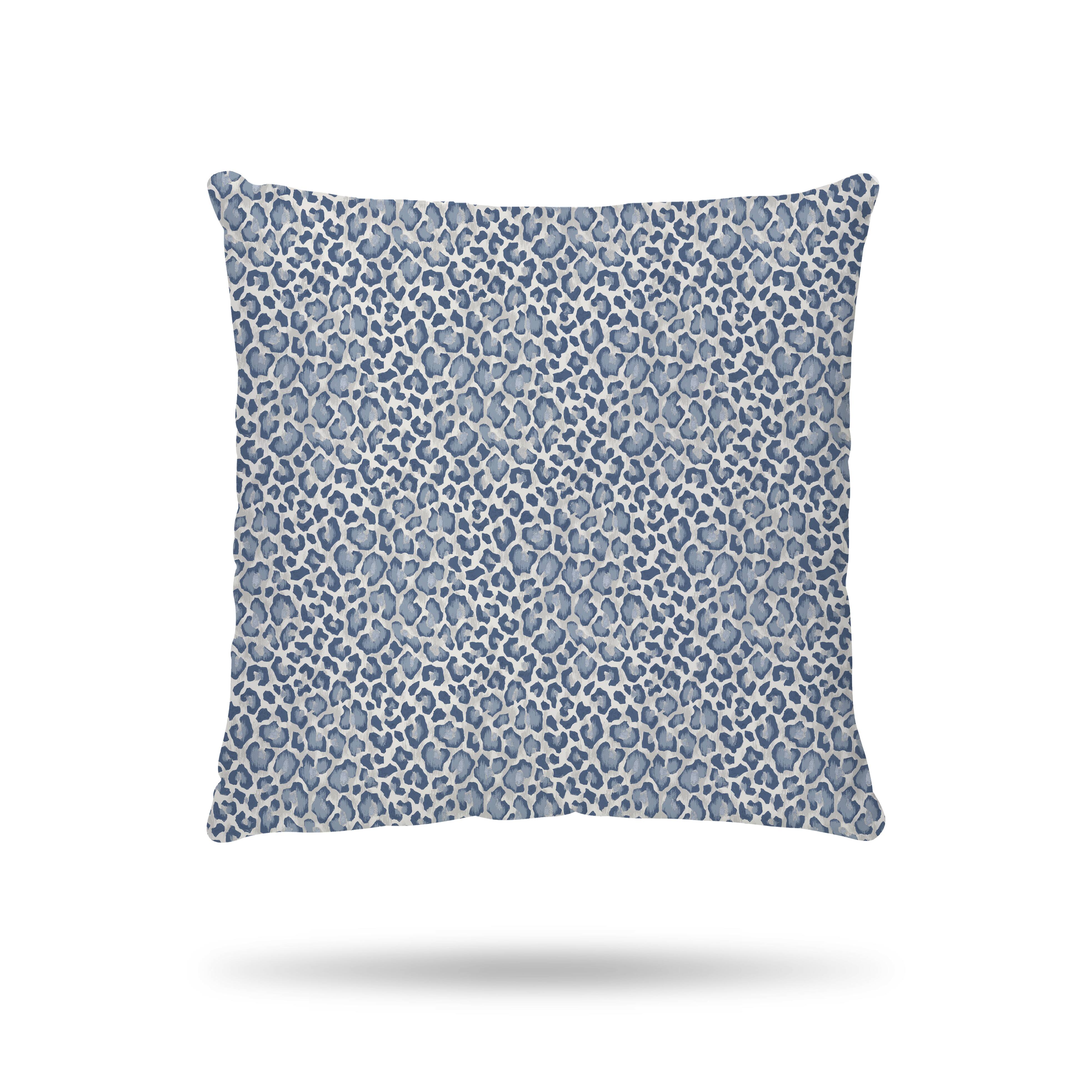Springs Creative Modern Coastal Russo Raffia Chambray Blue Fabric