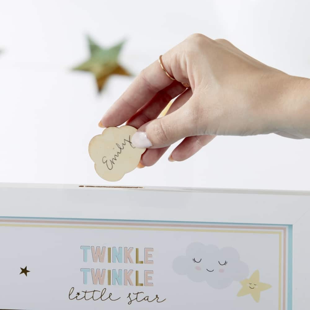 Kate Aspen&#xAE; Twinkle Twinkle Baby Shower Guest Book Alternative