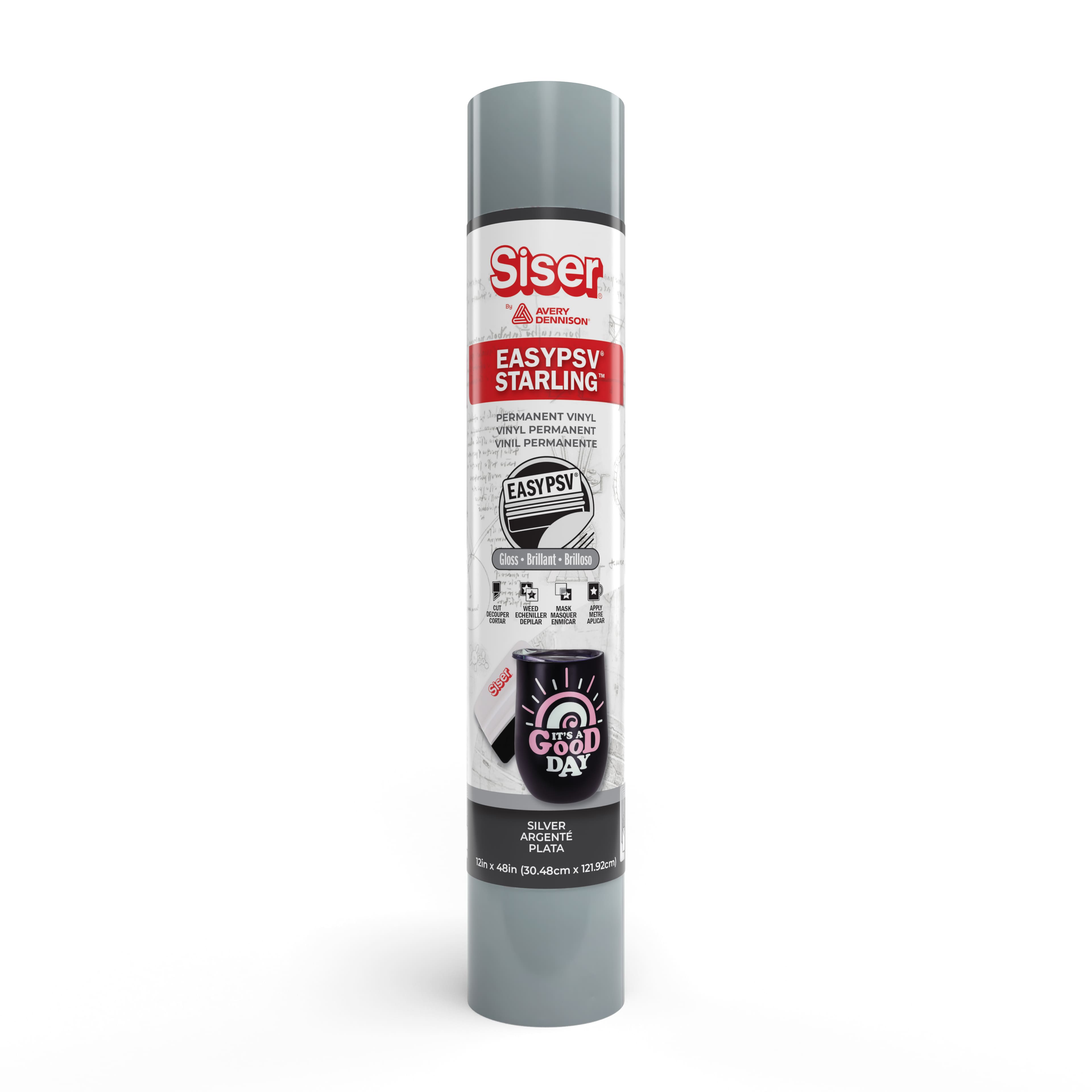 Siser&#xAE; EasyPSV&#xAE; Starling&#x2122; Glossy Permanent Adhesive Vinyl by Avery Dennison