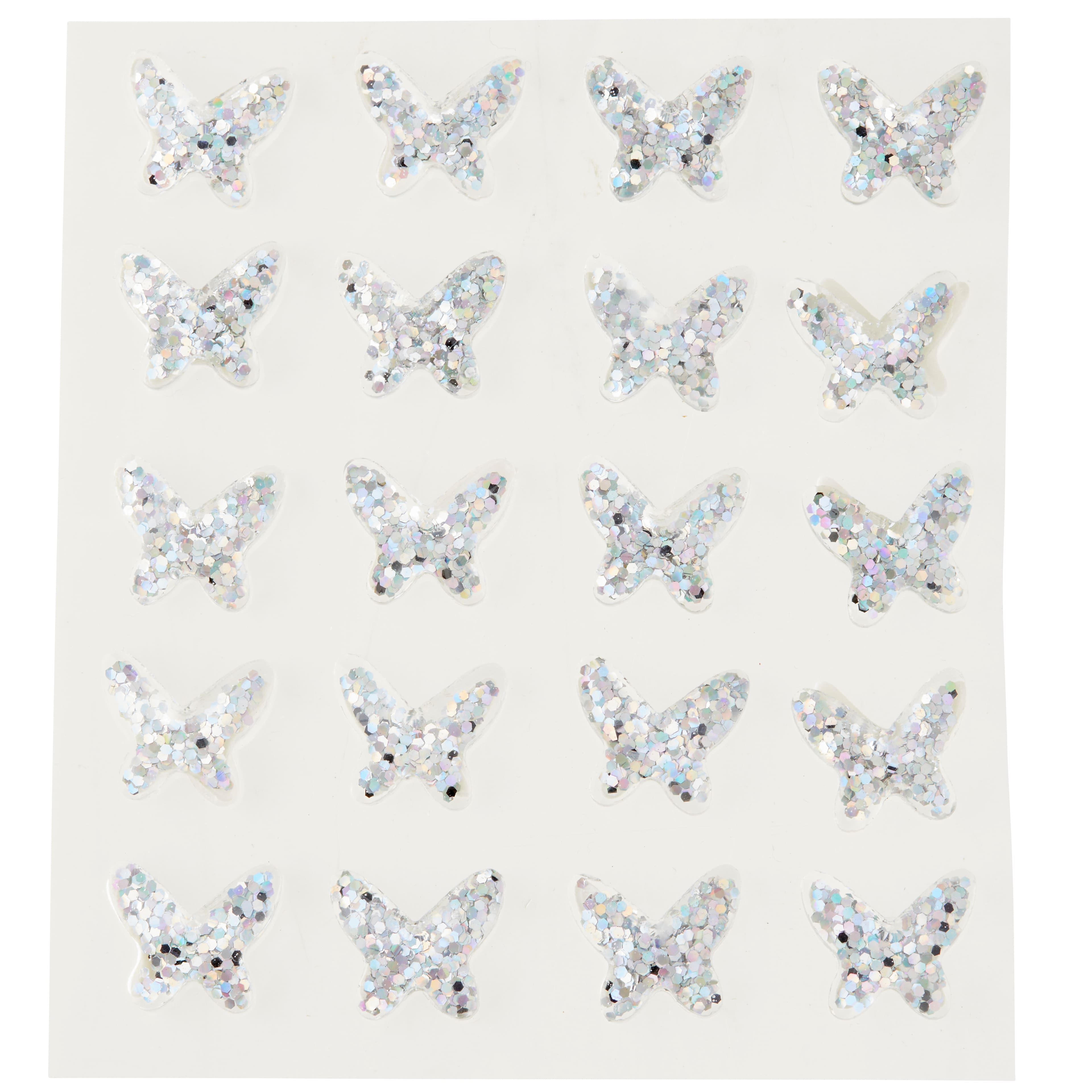 Michaels Bulk 12 Packs: 72 Ct. (864 Total) Iridescent Rhinestone Stickers by Recollections, Size: 5.9 x 0.14 x 4, Other