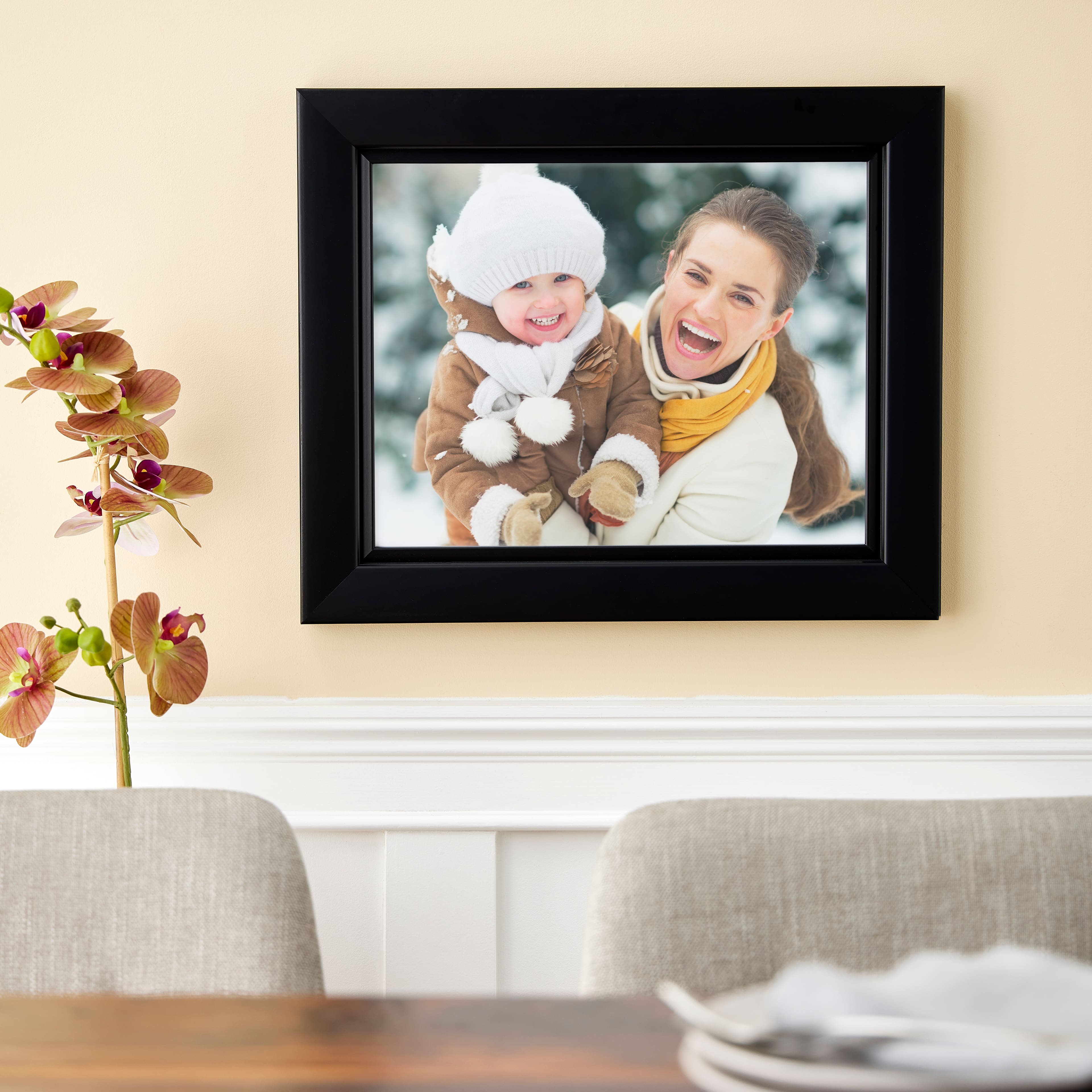 6 Pack: 11" x 14" Black Step Frame, Home Collection by Studio Décor®