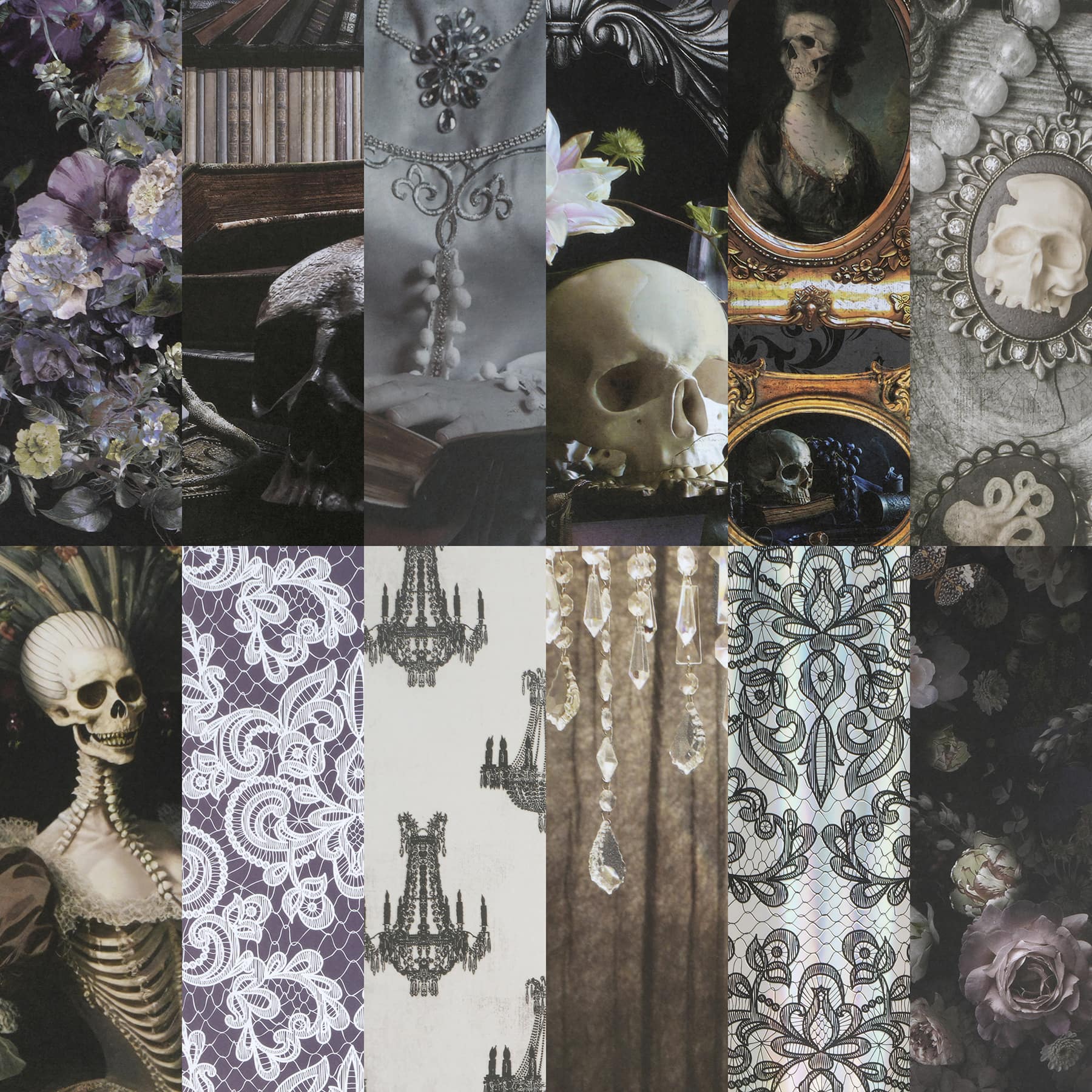 12&#x22; x 12&#x22; Dead Regency Paper Pad by Recollections&#x2122;, 24 Sheets