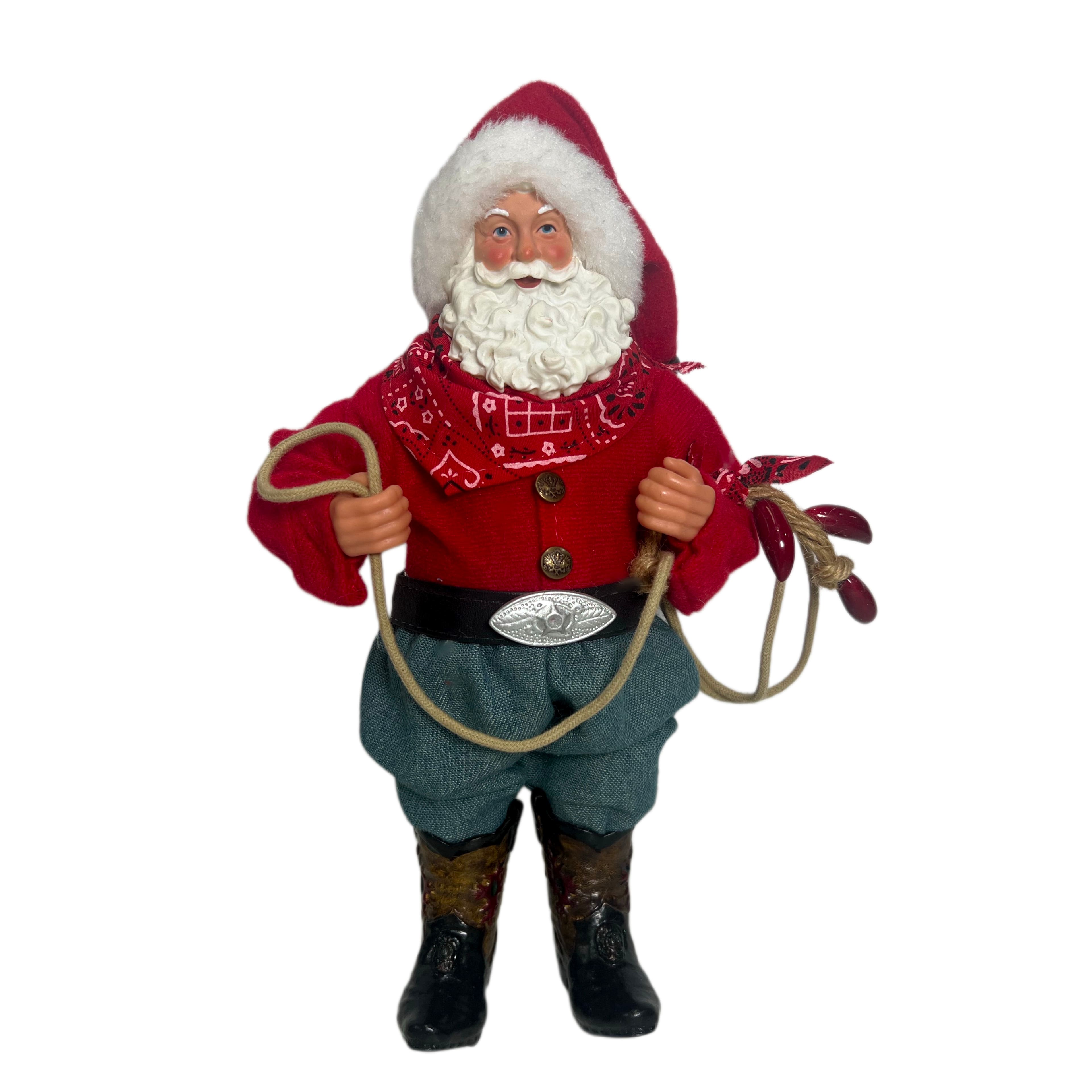 10.5&#x22; Cowboy Santa by Ashland&#xAE;