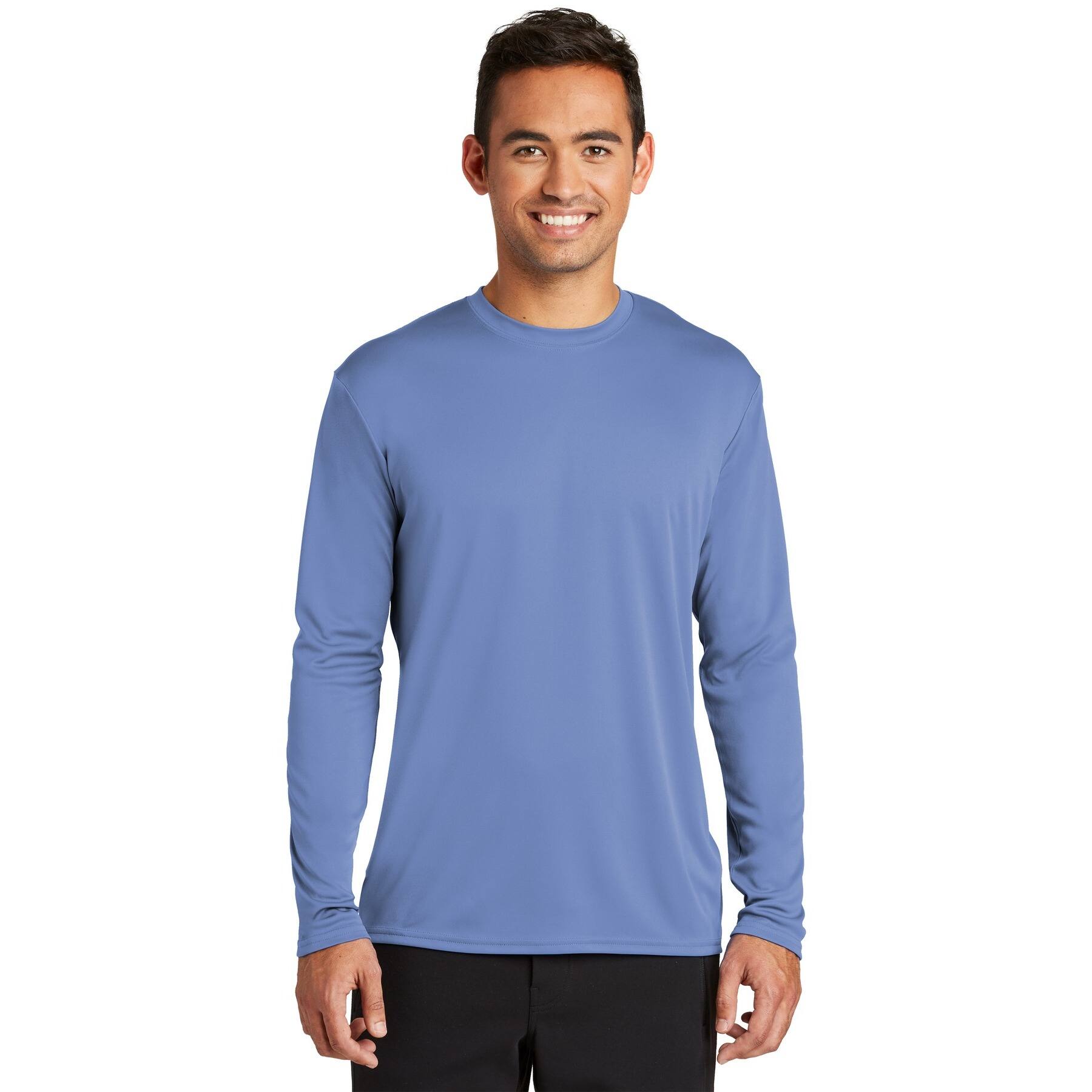 Port & Company® Long Sleeve Performance Men's Tee