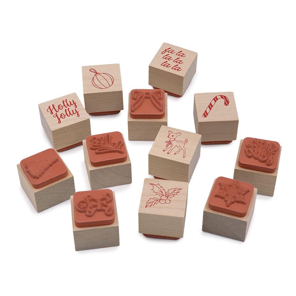 Christmas Wood Stamp Set by Recollections&#x2122;