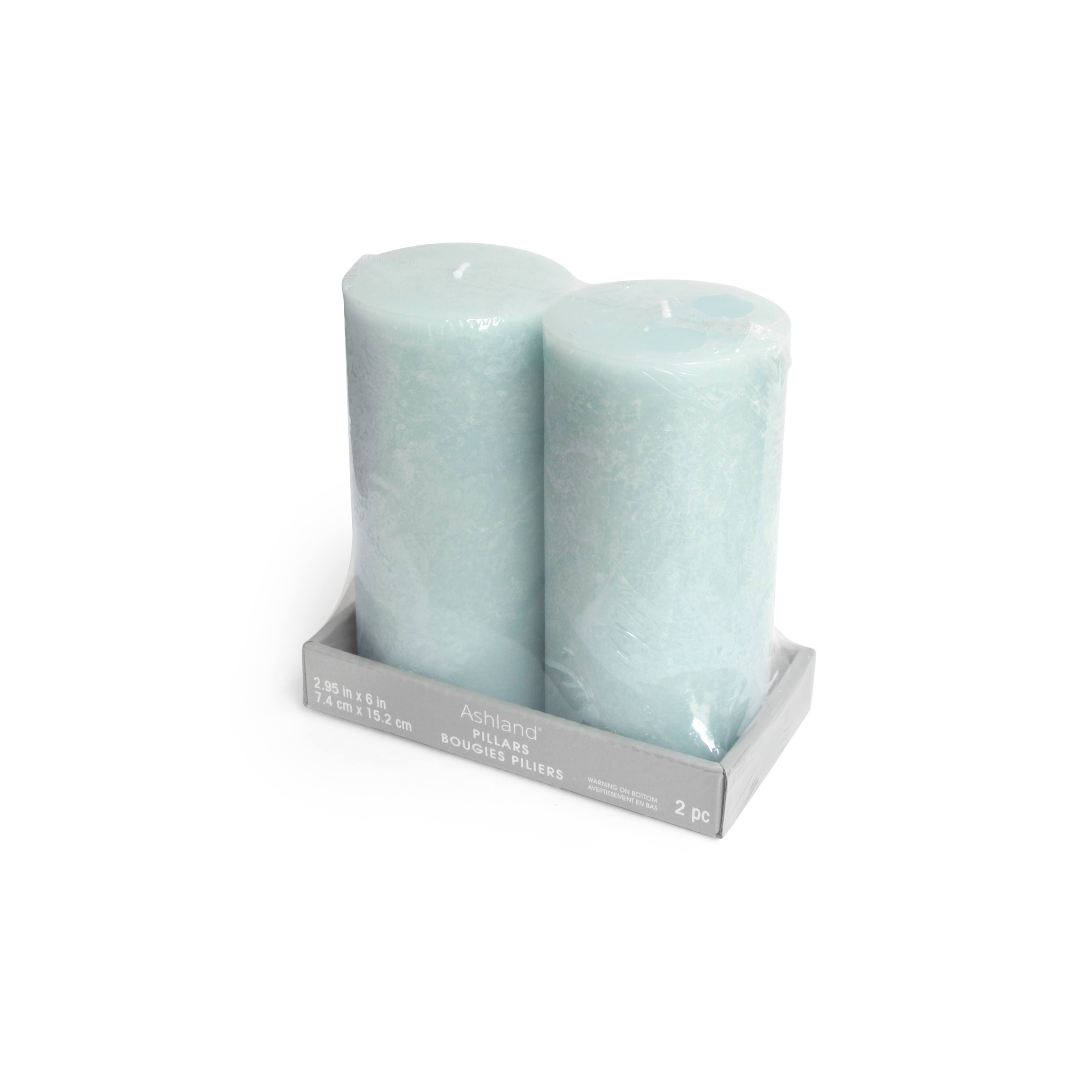 12 Packs: 2 ct. (24 total) Lightly Fragranced Pillar Candles by Ashland&#xAE;
