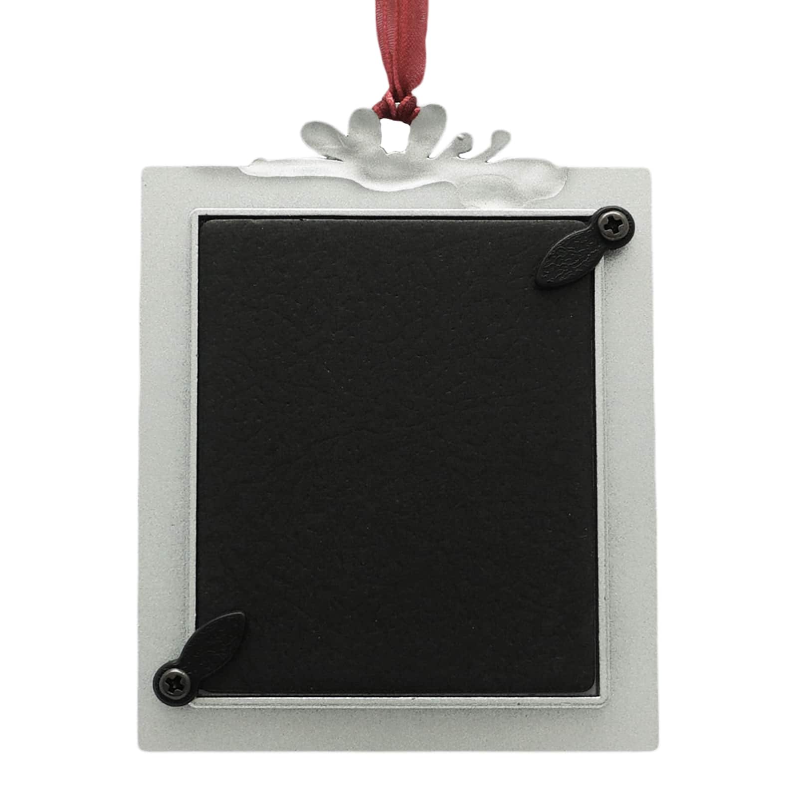 2&#x22; x 2.5&#x22; Red, White &#x26; Green Holly &#x26; Berry Ornament Frame by Studio D&#xE9;cor&#xAE;