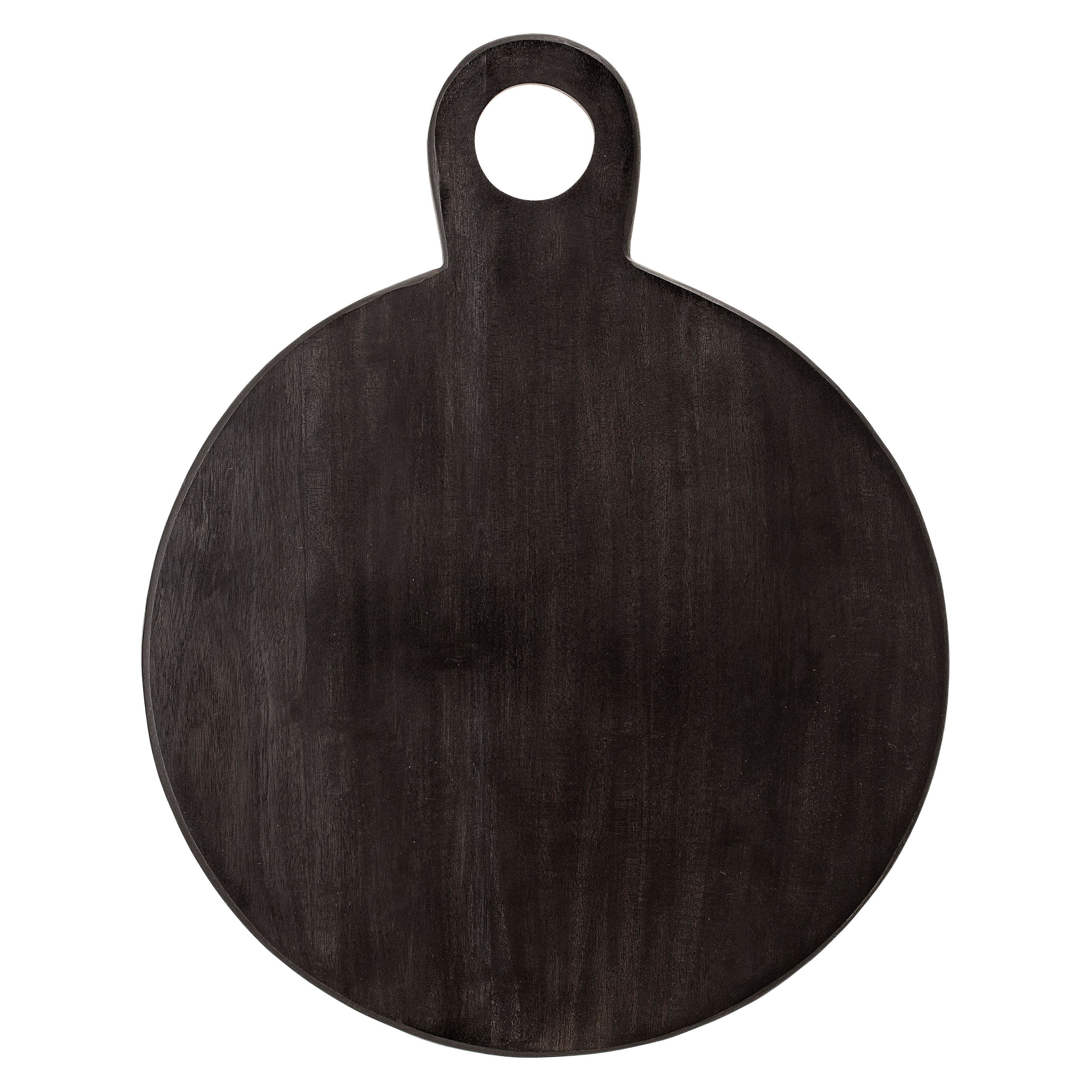 Hello Honey&#xAE; 19&#x22; Black Acacia Wood Tray/Cutting Board
