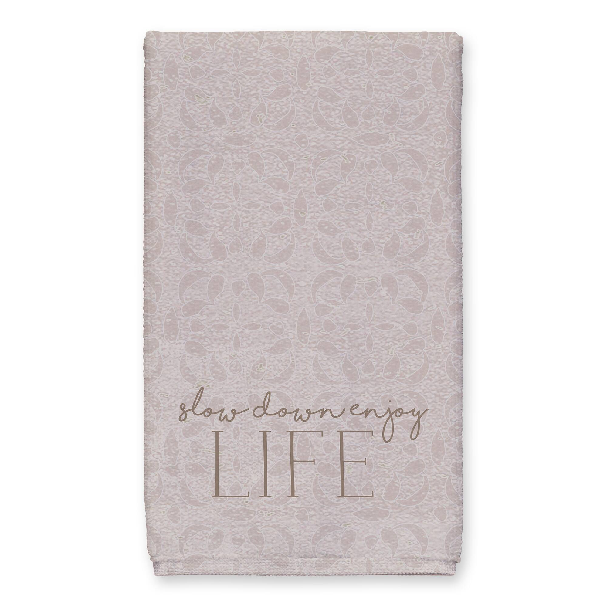 Slow Down Enjoy Life Tea Towel Set