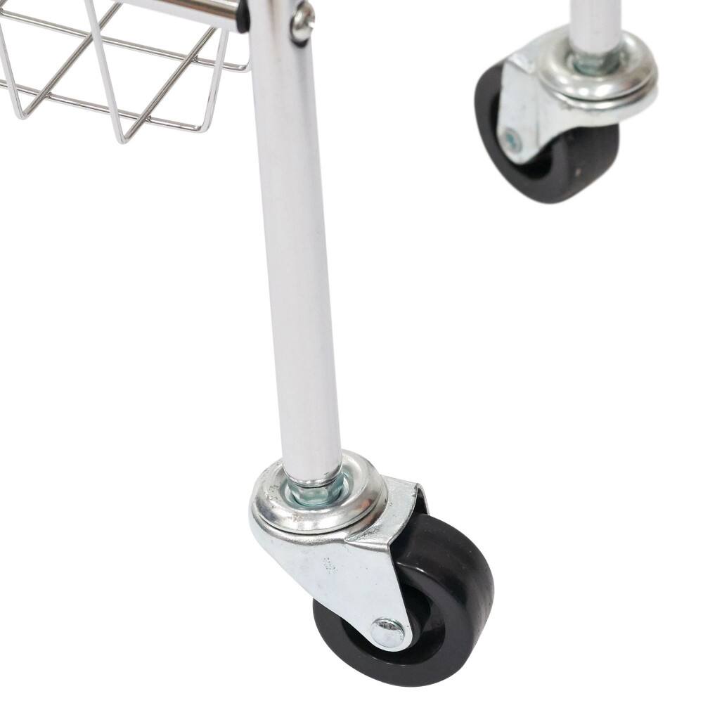 Household Essentials 33&#x22; Triple Tier Slim Storage Cart