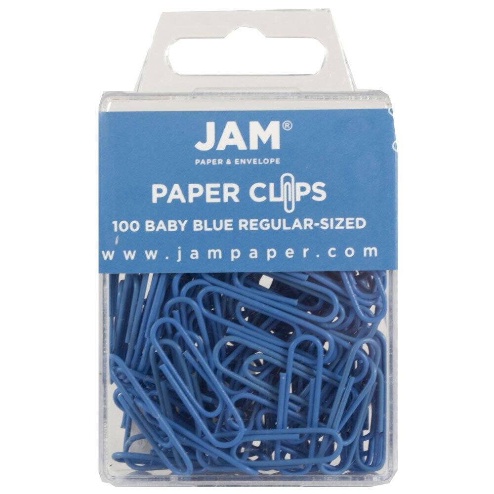 JAM Paper Desk Essentials Paper Clips &#x26; Binder Clips Kit