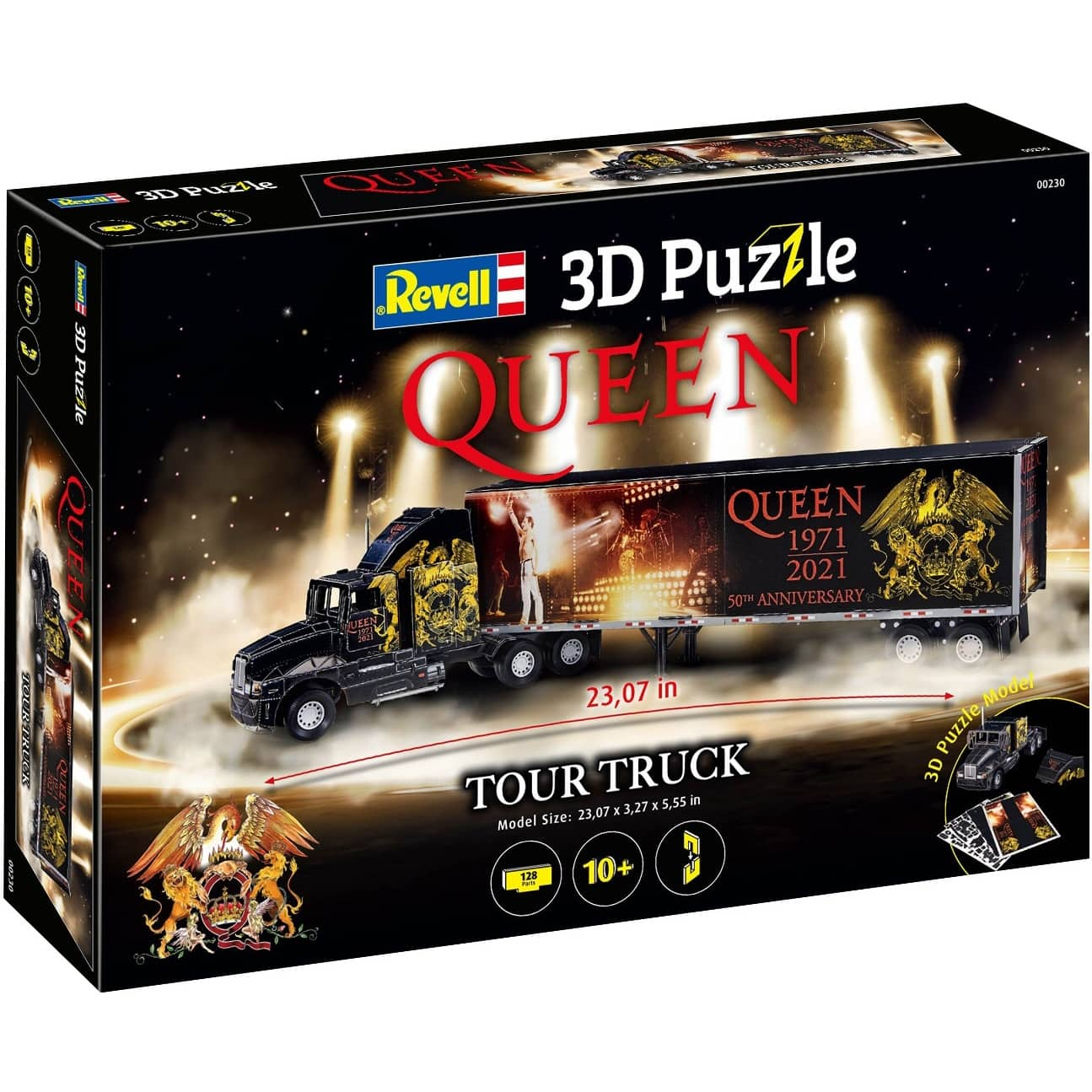 Revell&#xAE; Queen Tour Truck 128 Piece 3D Puzzle