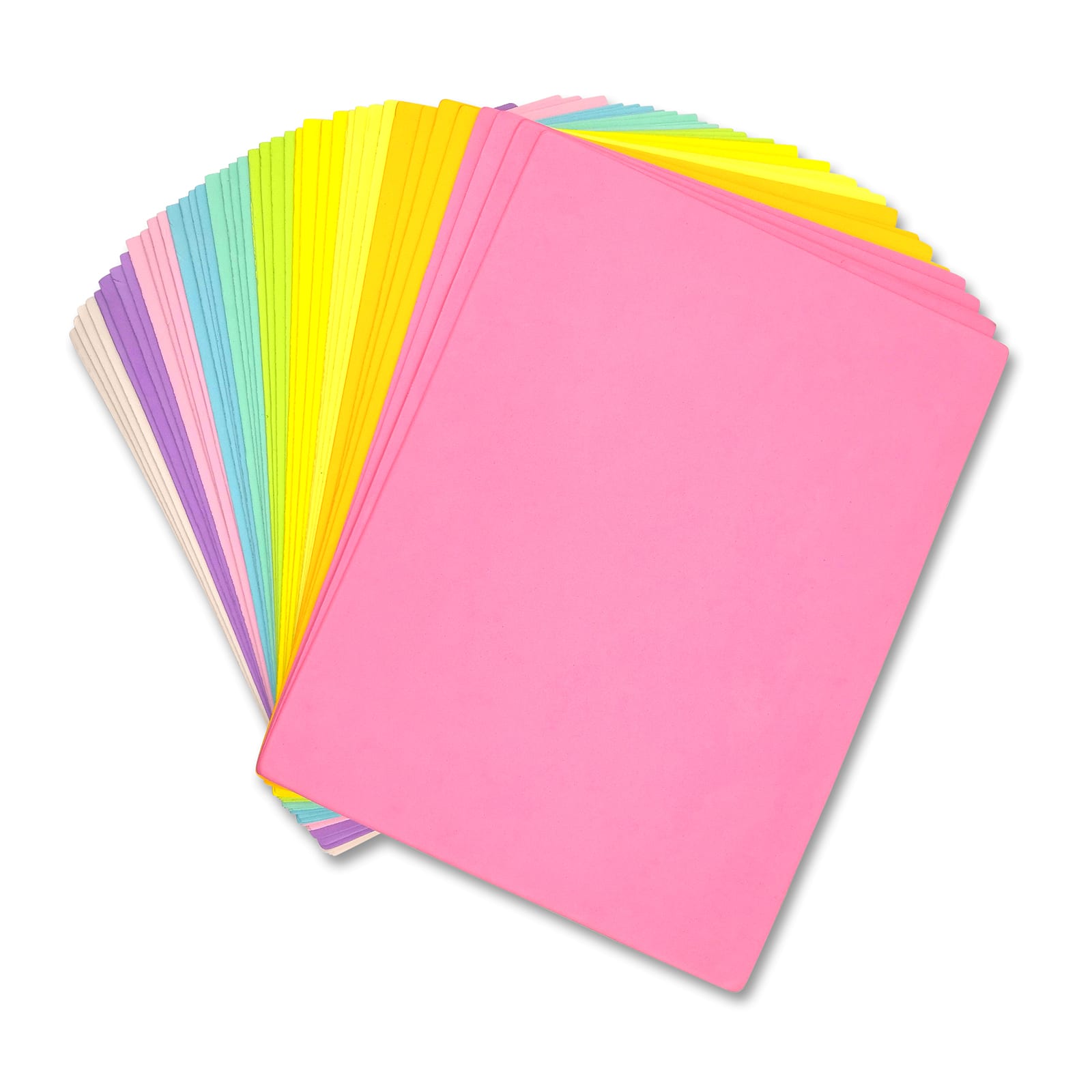 12 Packs: 40 ct. (480 total) 9" x 12" Pastel Foam Sheets by Creatology™