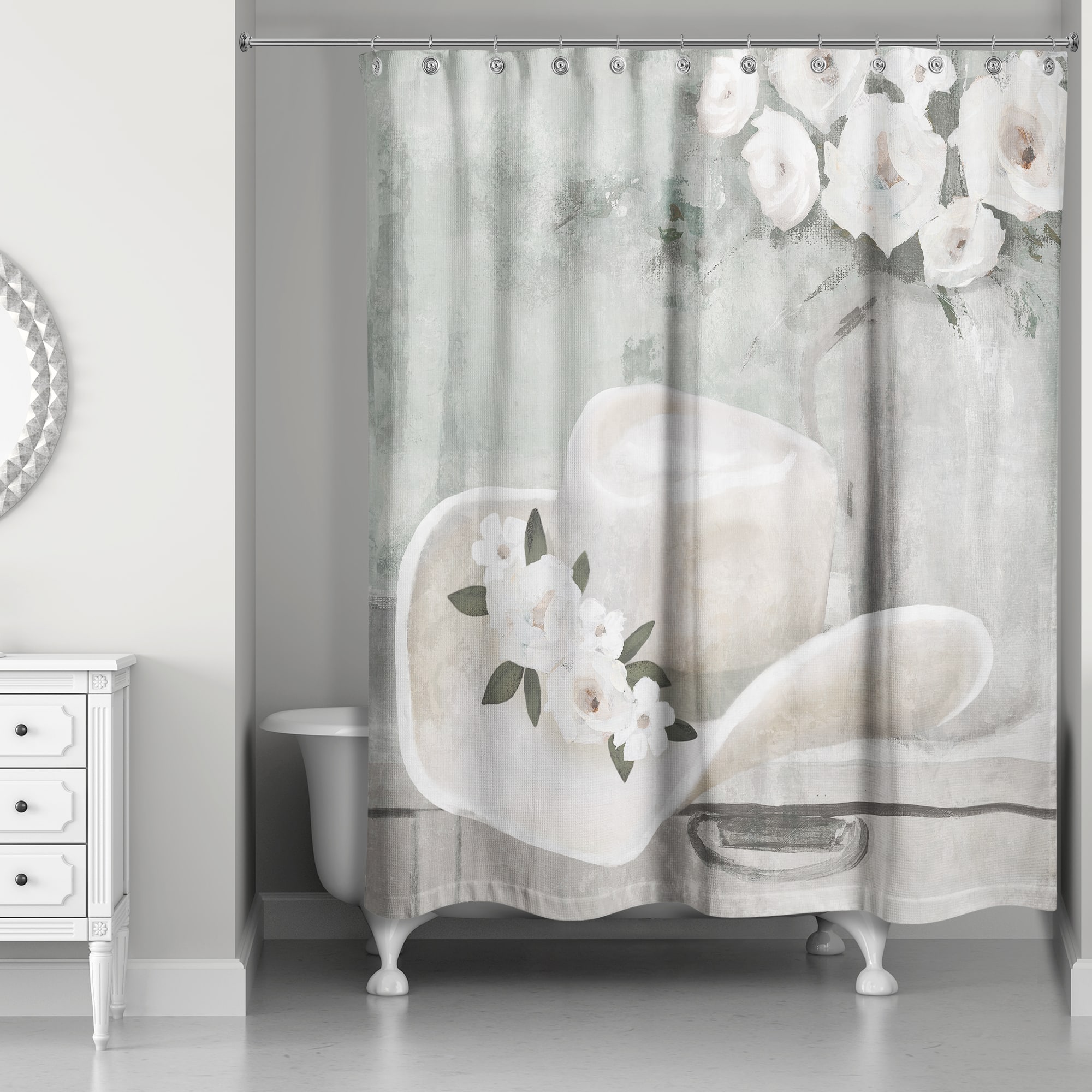 Cowgirl Hat Still Life 71" x 74" Shower Curtain