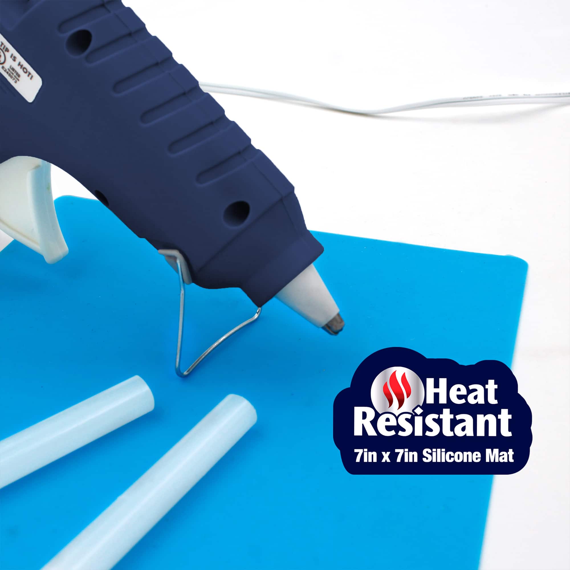 ArtSkills® Full Size Glue Gun & Glue Stick Set with Silicone Mat