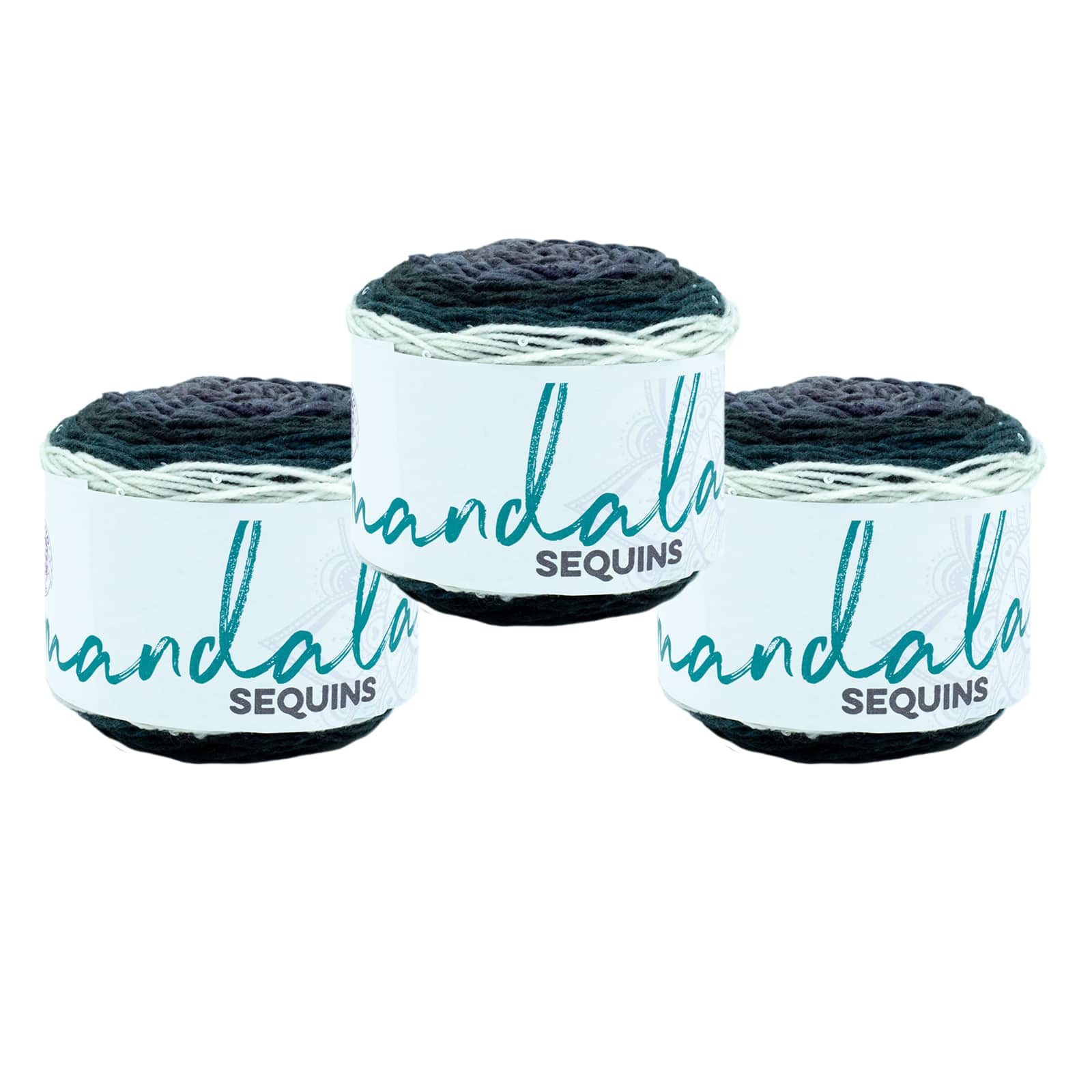 3 Pack Lion Brand&#xAE; Mandala&#xAE; Sequins
