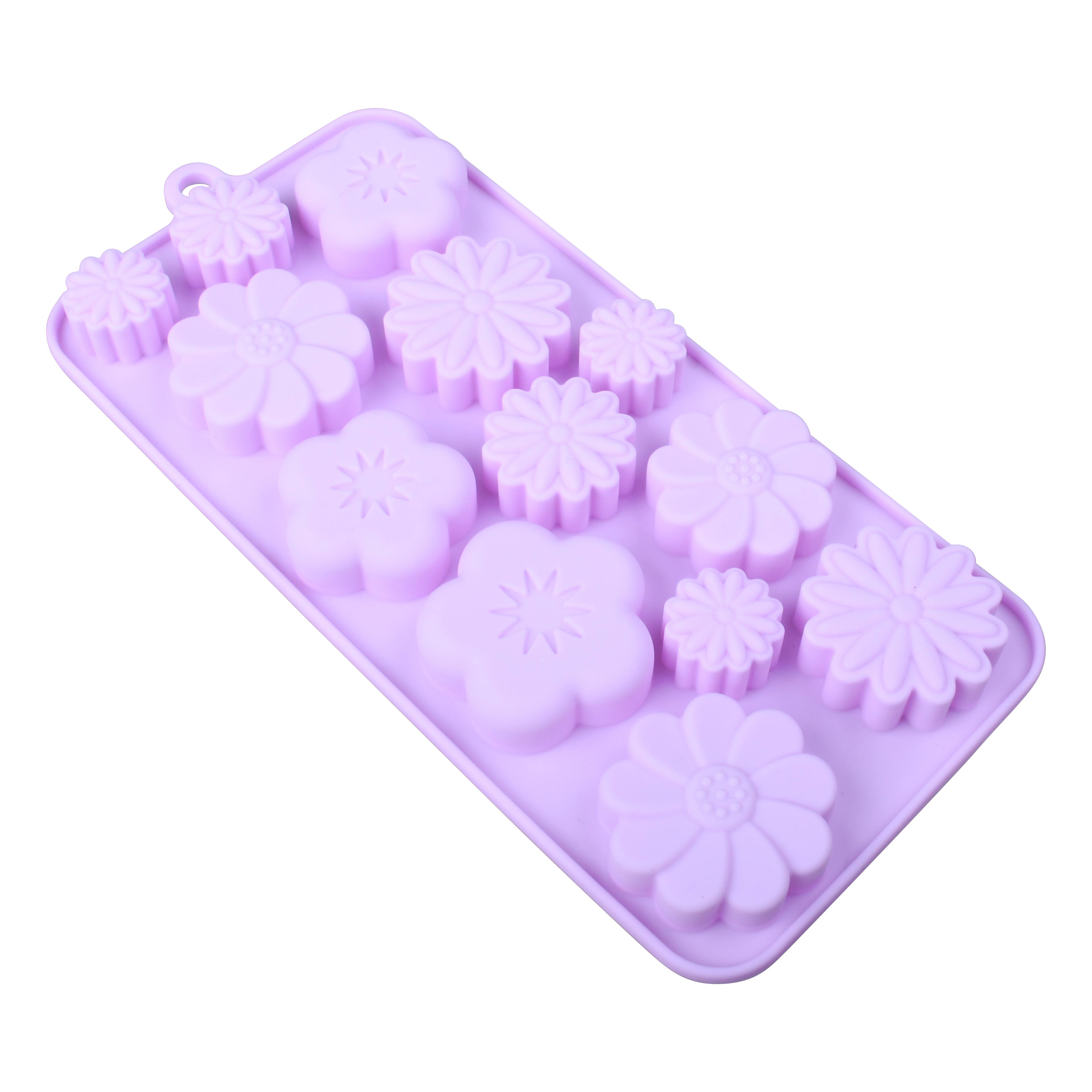 Easter Flowers Silicone Candy Mold by Celebrate It&#xAE;