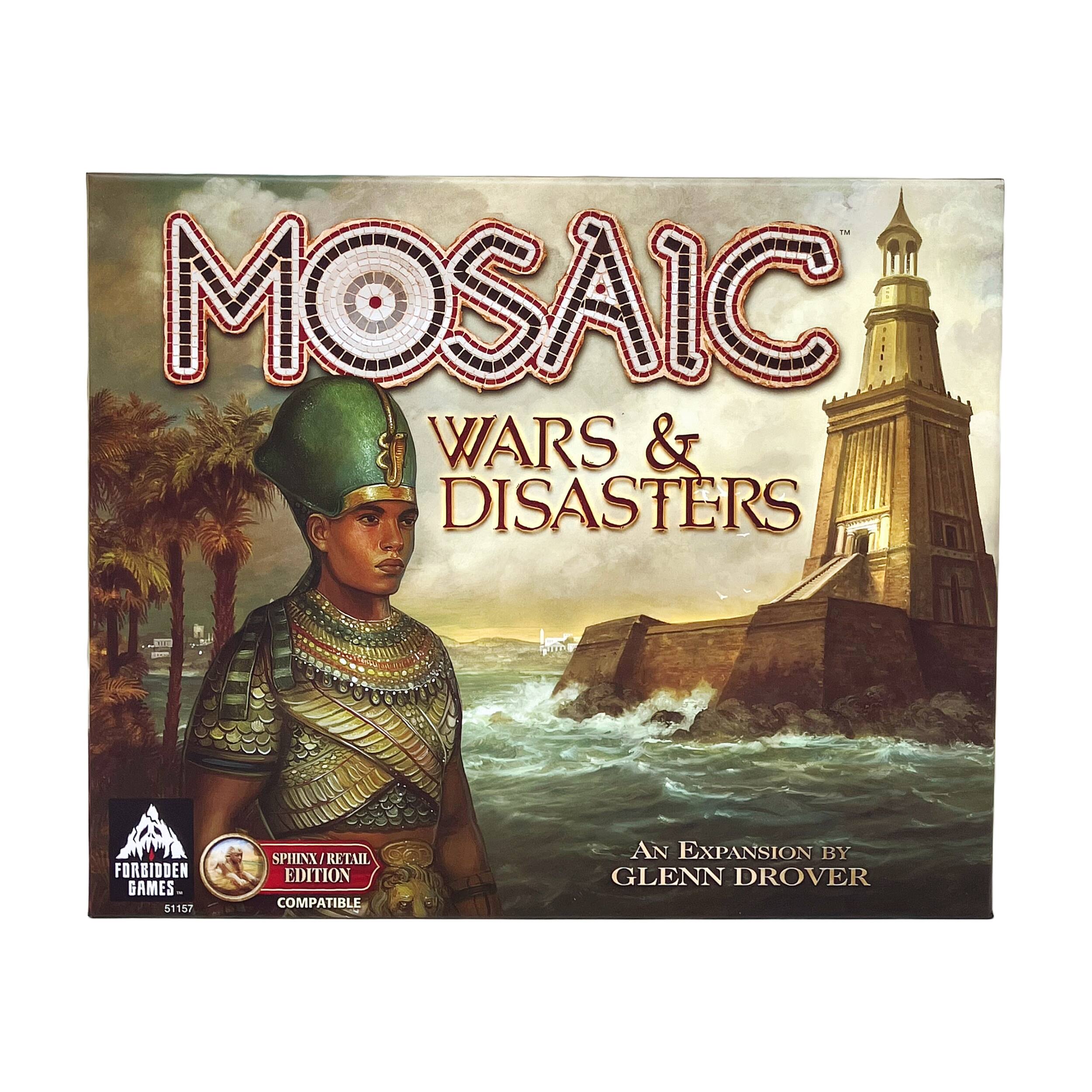 Mosaic: Wars &#x26; Disasters Expansion - Sphinx/Retail Edition