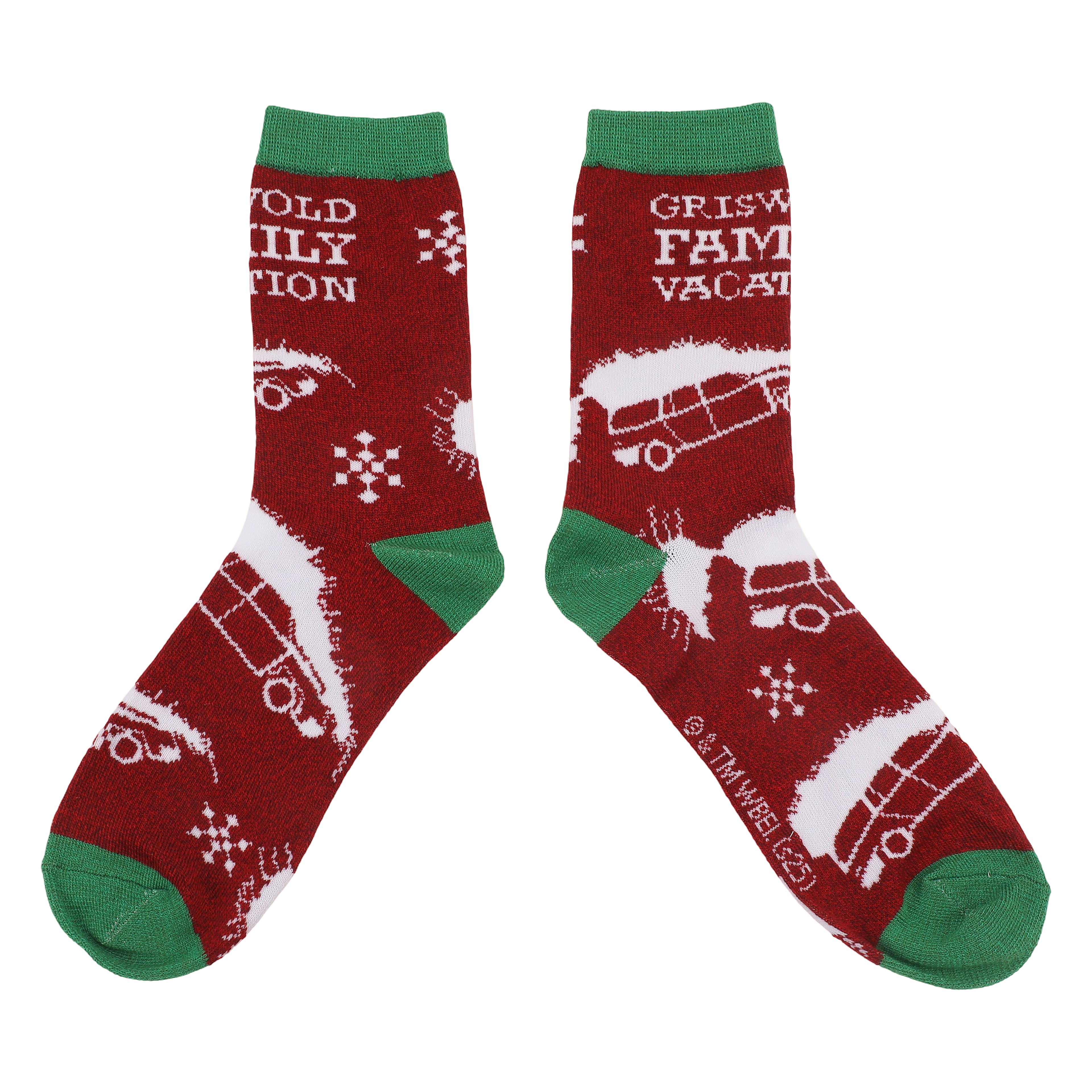 Christmas Vacation™ Merry Clarkmas 2-Pair Adult Crew Socks