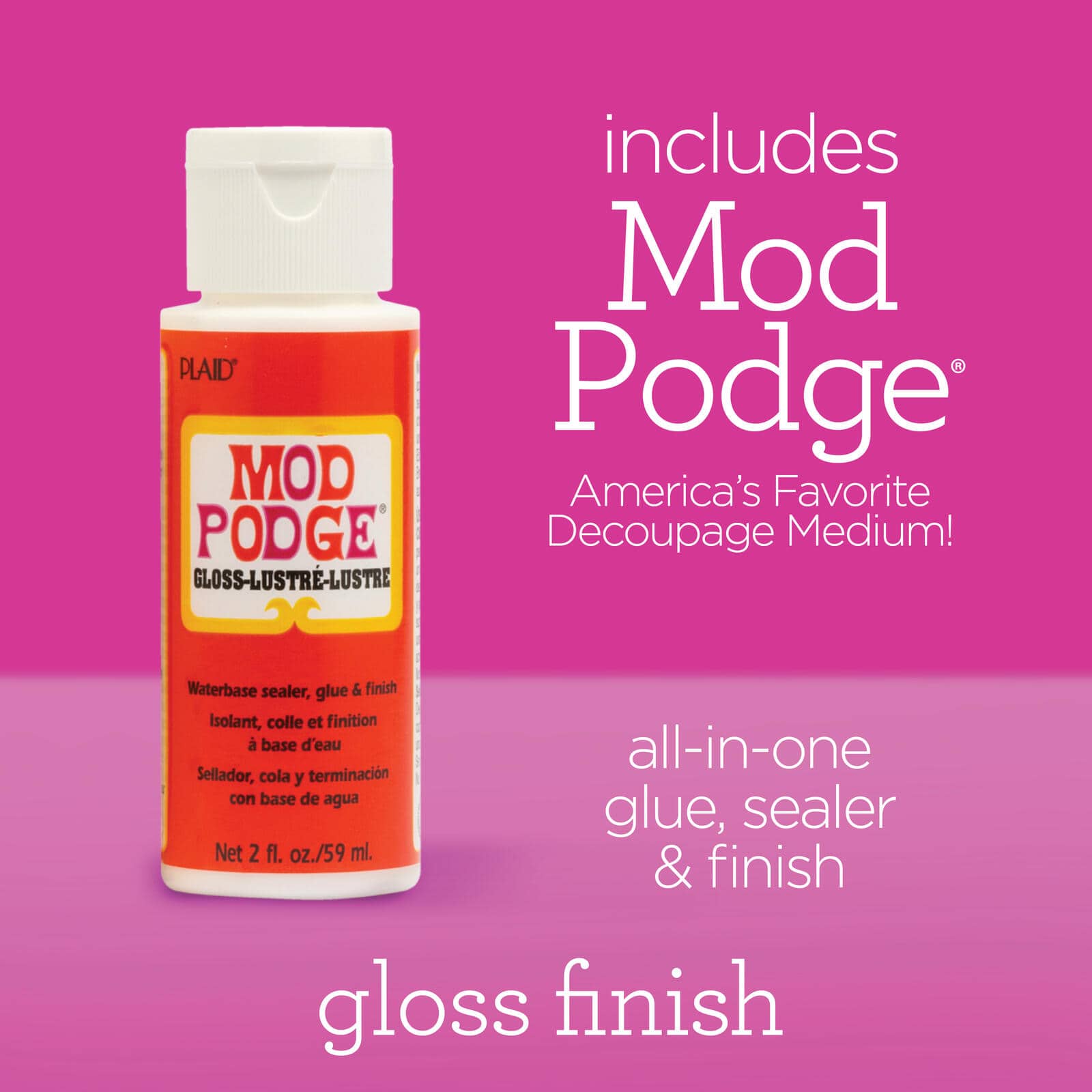 Apple Barrel&#xAE; Acrylic Fall Colors Paints with Mod Podge Gloss 16 Piece Set