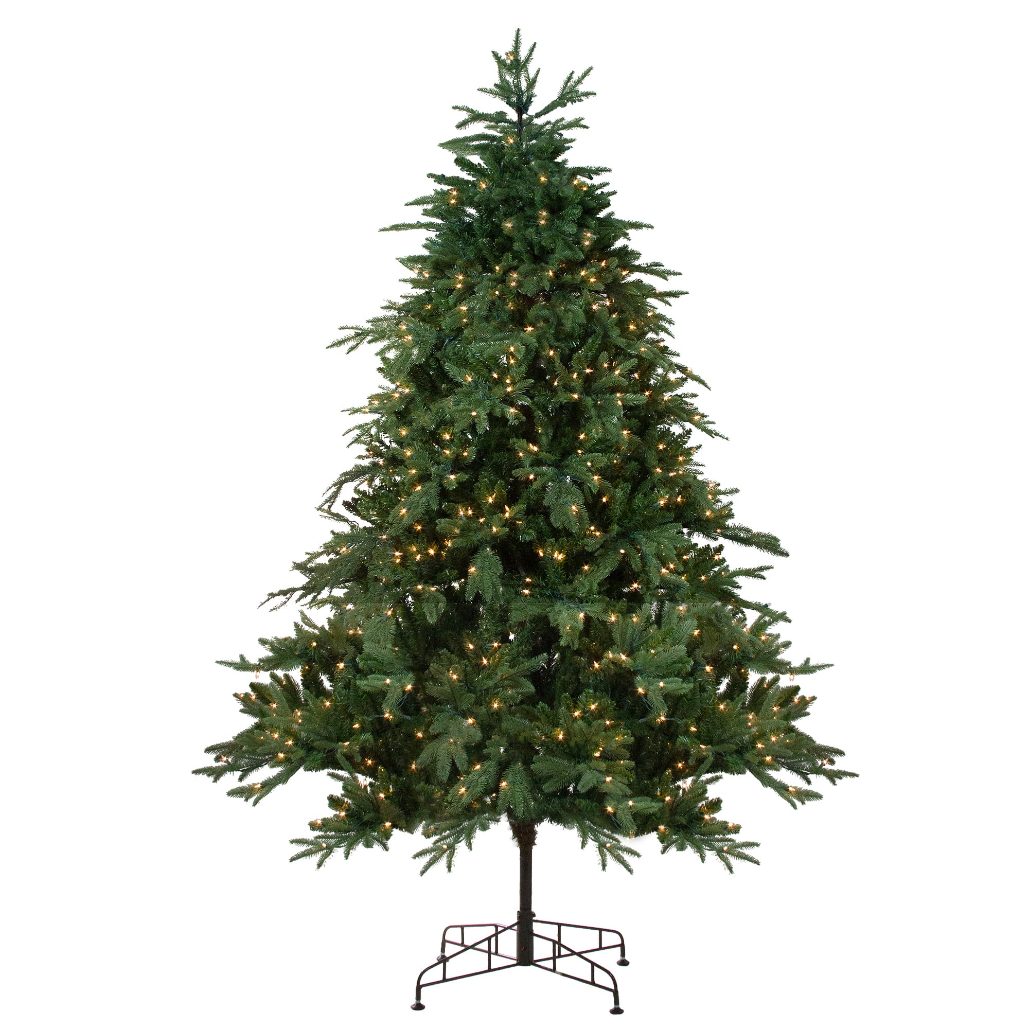 7.5ft. Pre-Lit Real Touch™ Aurora Spruce Artificial Christmas Tree, Clear Lights