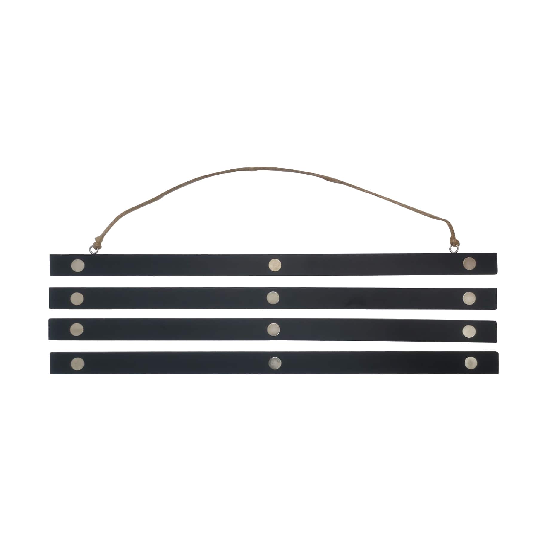 Black Wooden Magnetic Poster Hanger by Studio D&#xE9;cor&#xAE;