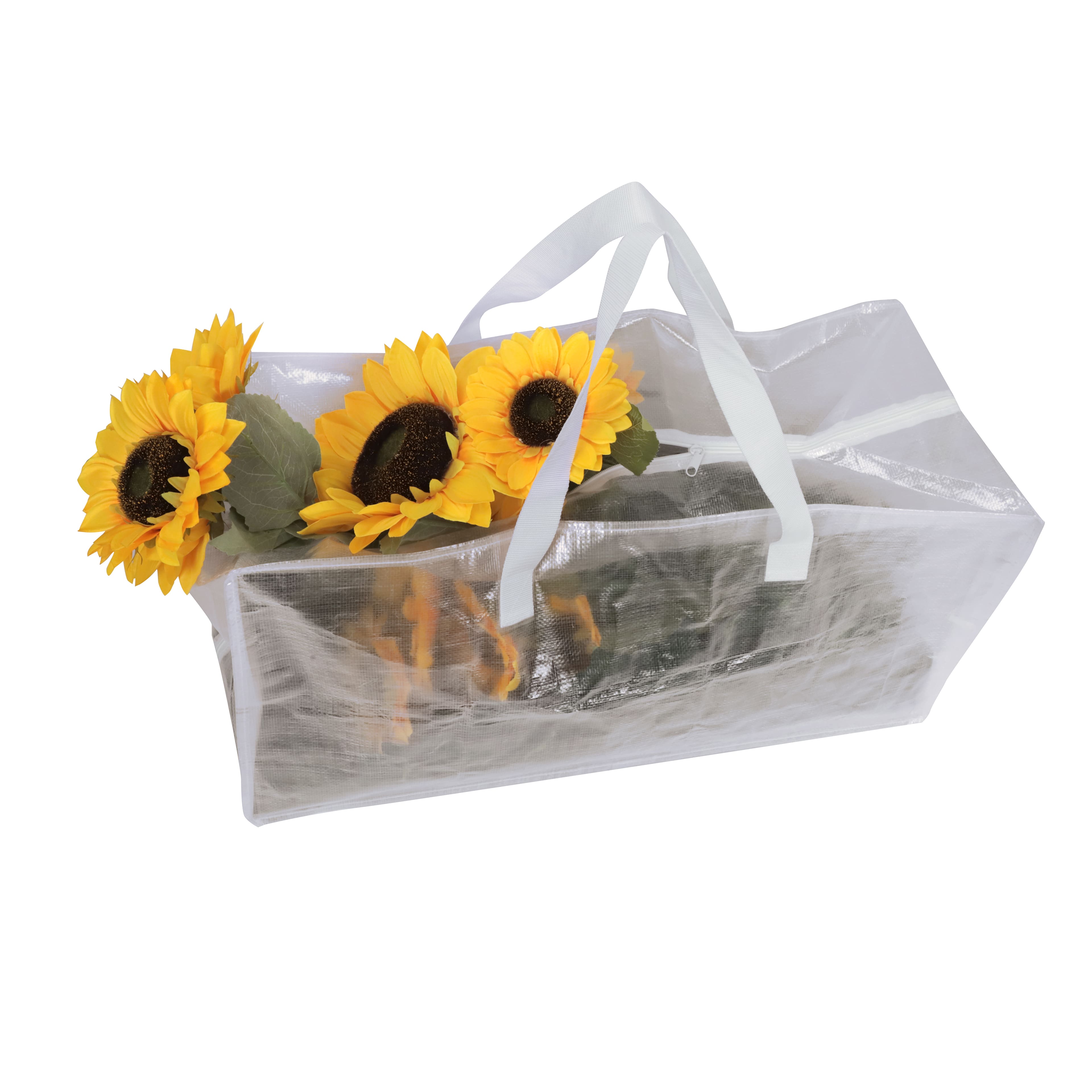 13&#x22; x 29&#x22; x 14&#x22; White Soft Storage Bag by Simply Tidy&#xAE;