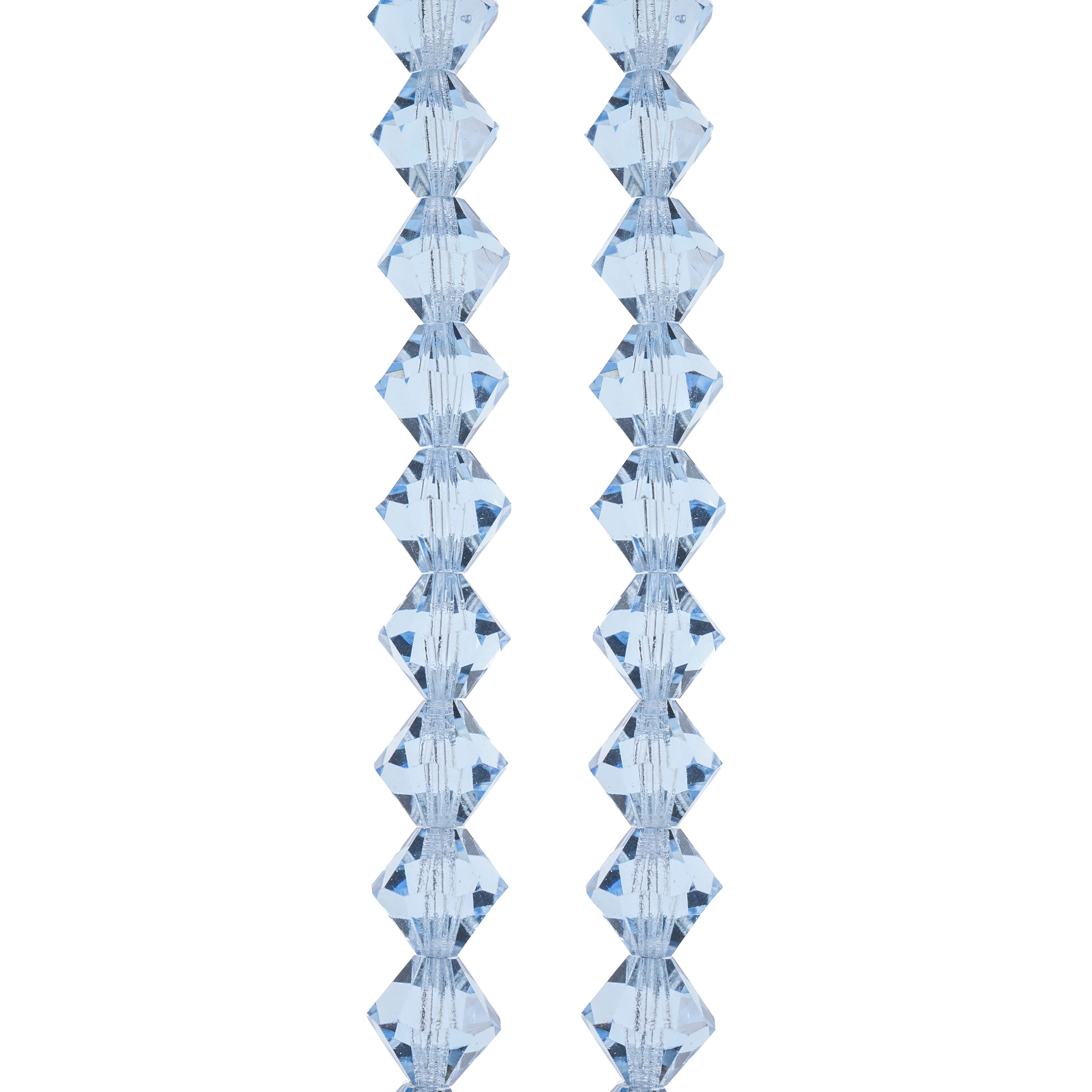 6 Pack: Preciosa Glass Crystal Bicone Beads, 8mm by Bead Landing™