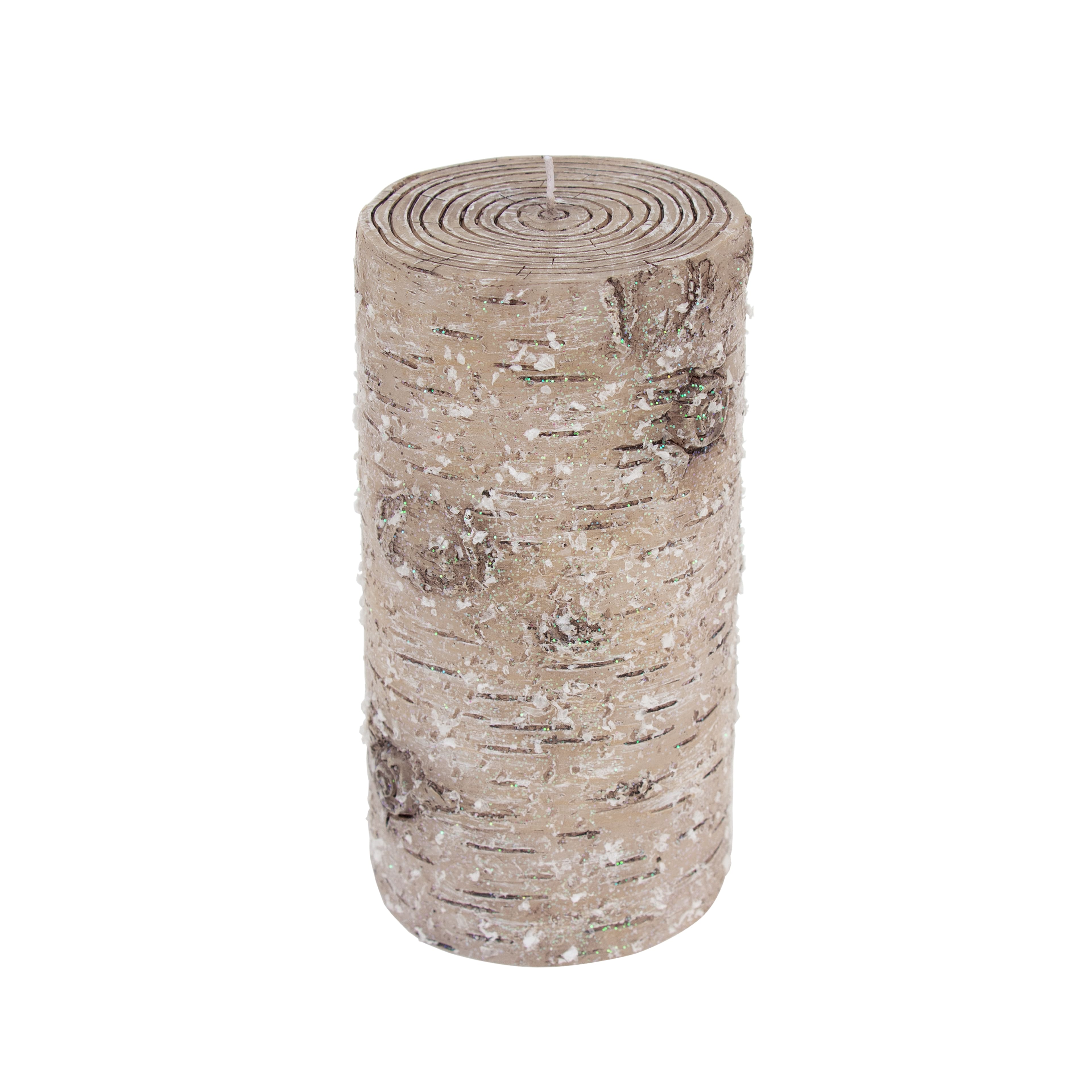 Faux Birch Pillar Candle by Ashland&#xAE;