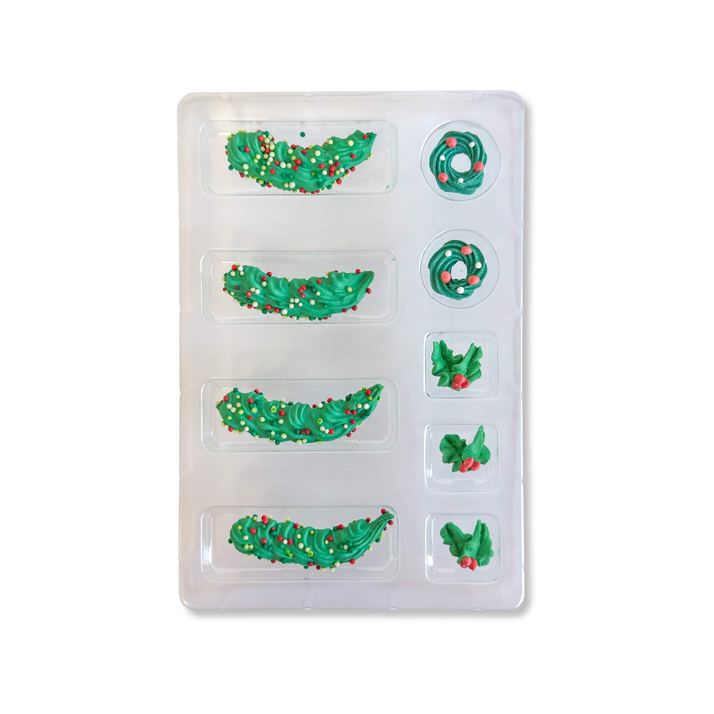 Sprinkle Pop Deck the Halls Icing Decorations