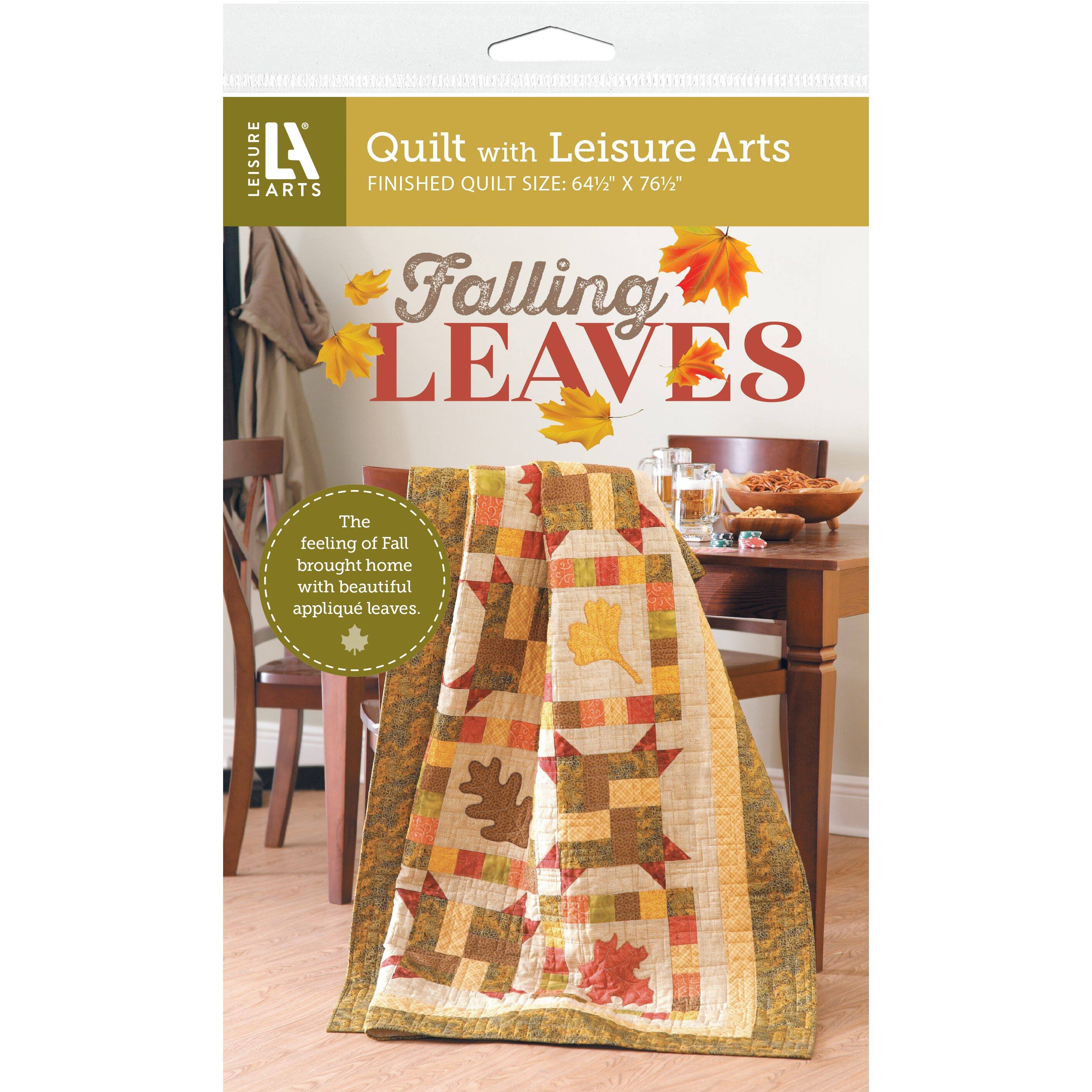 Leisure Arts&#xAE; Falling Leaves Quilt Pattern