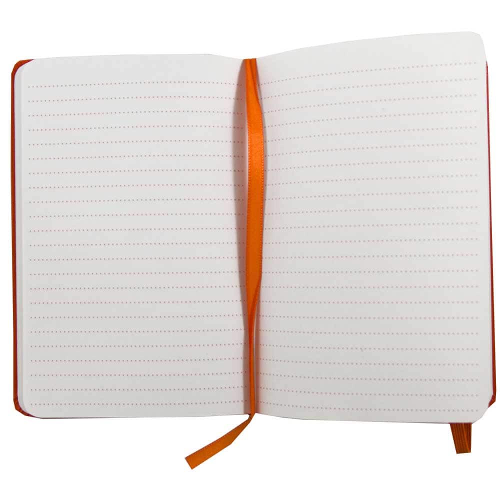 JAM Paper Large Hardcover Notebook with Elastic Band