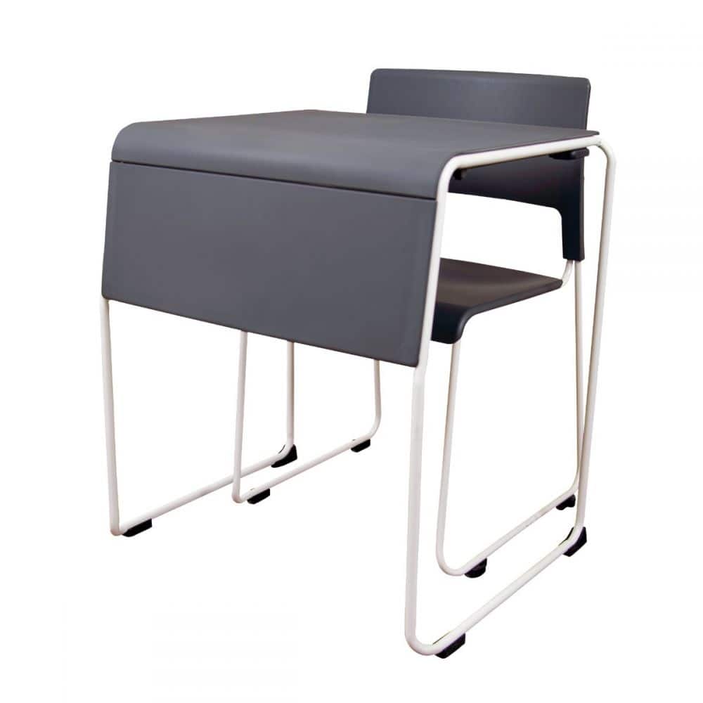 Luxor Lightweight Stackable Student Desk &#x26; Chair