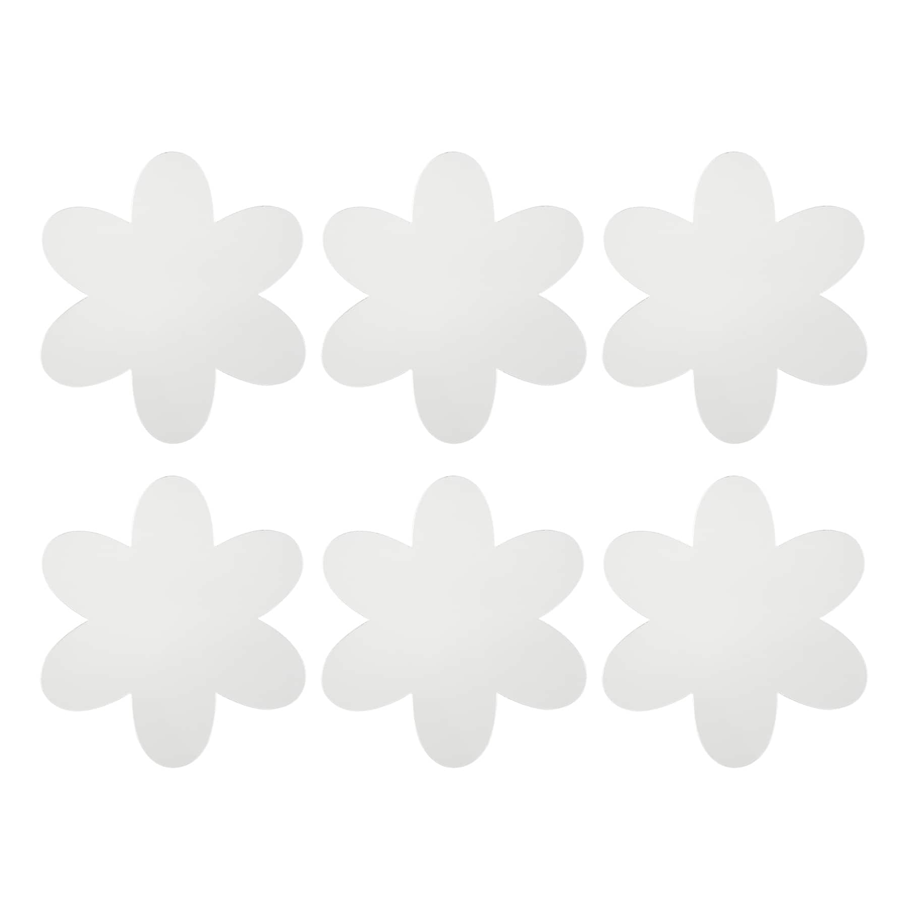 4&#x22; Acrylic Daisy Blanks, 6ct. by Make Market&#xAE;