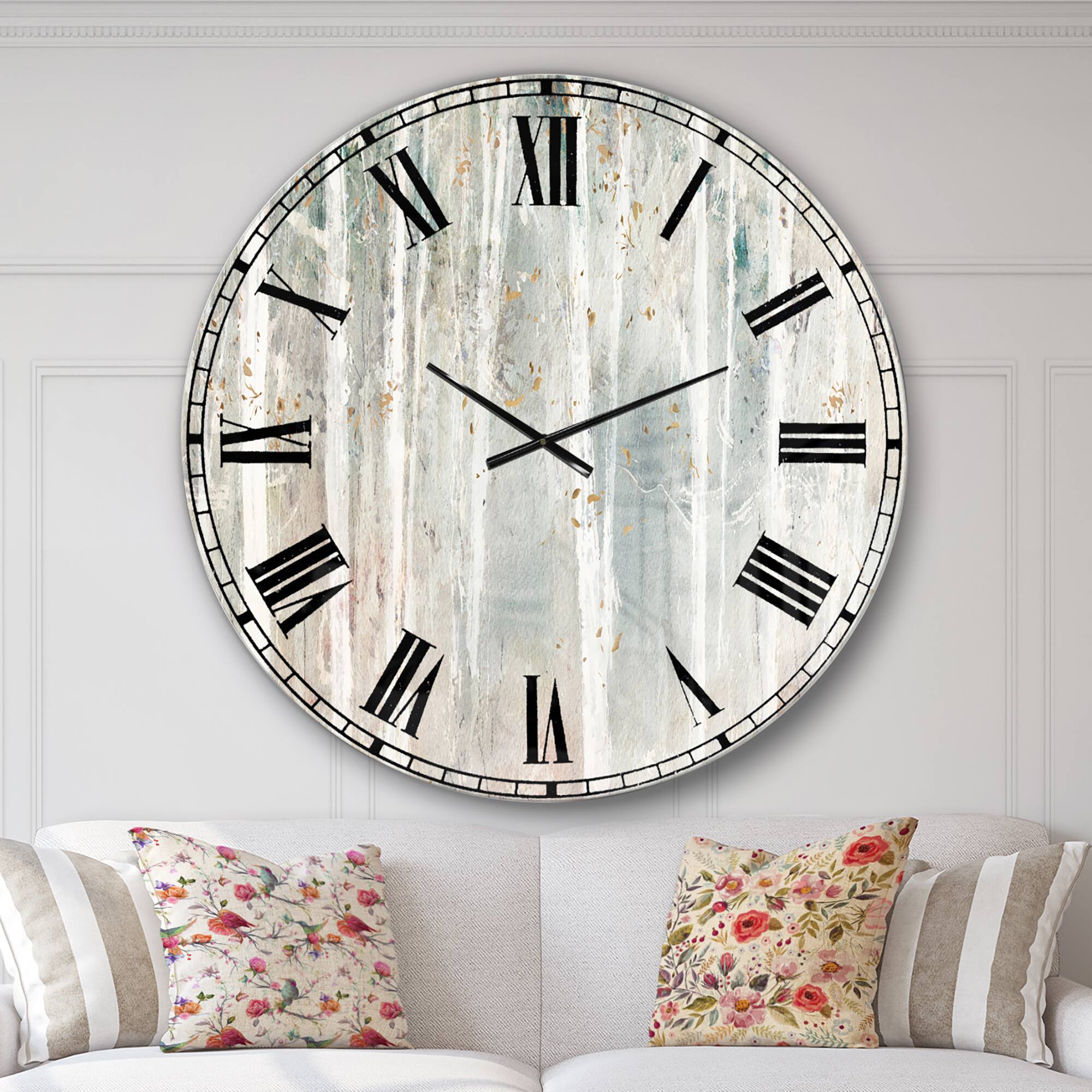 Designart &#x27;A Woodland Walk Into The Forest Iii Traditional Wall Clock