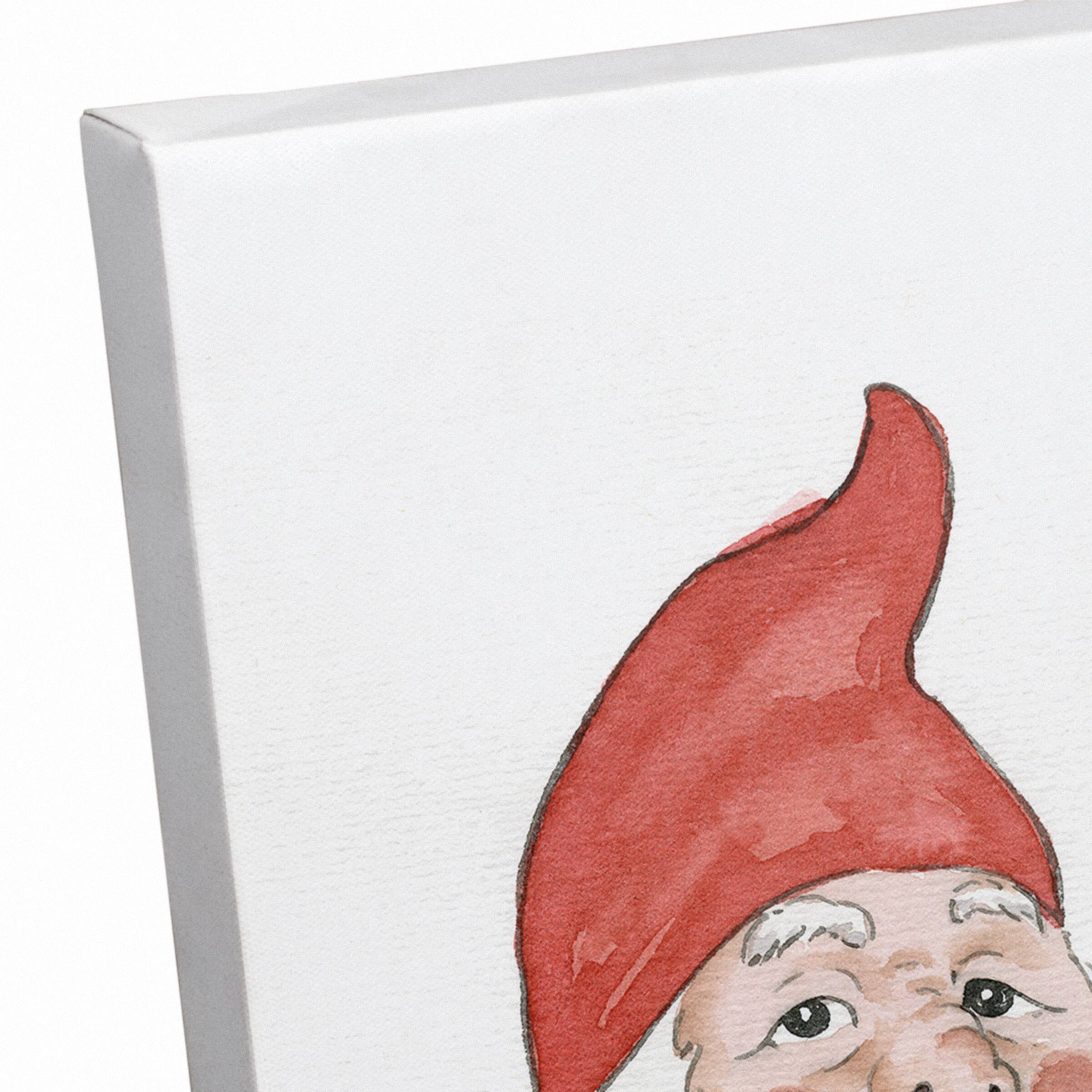 Love Fall Gnome Canvas Wall Art