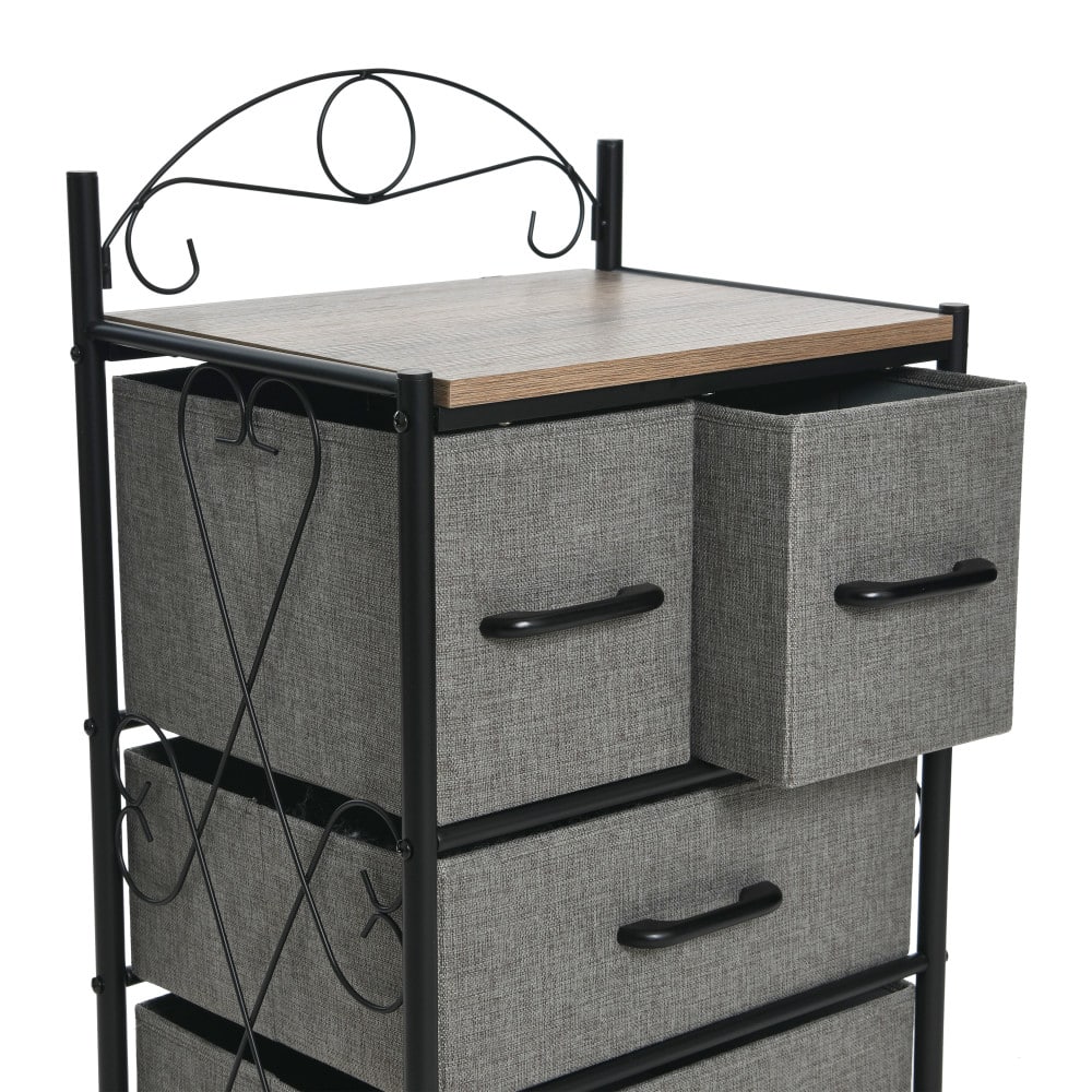 Household Essentials Victoria 32" 4-Drawer Dresser