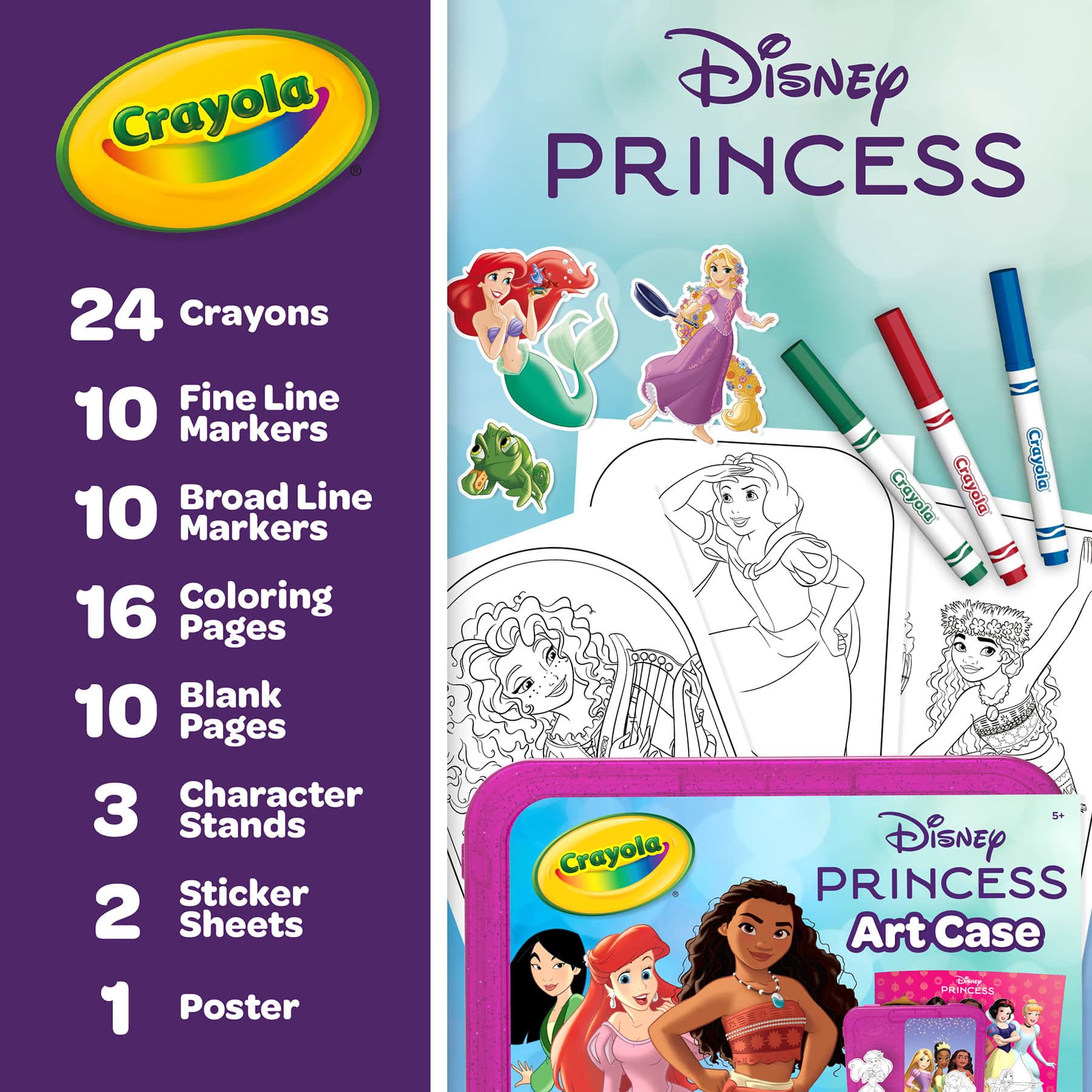 Crayola&#xAE; Disney Princess Coloring Art Case