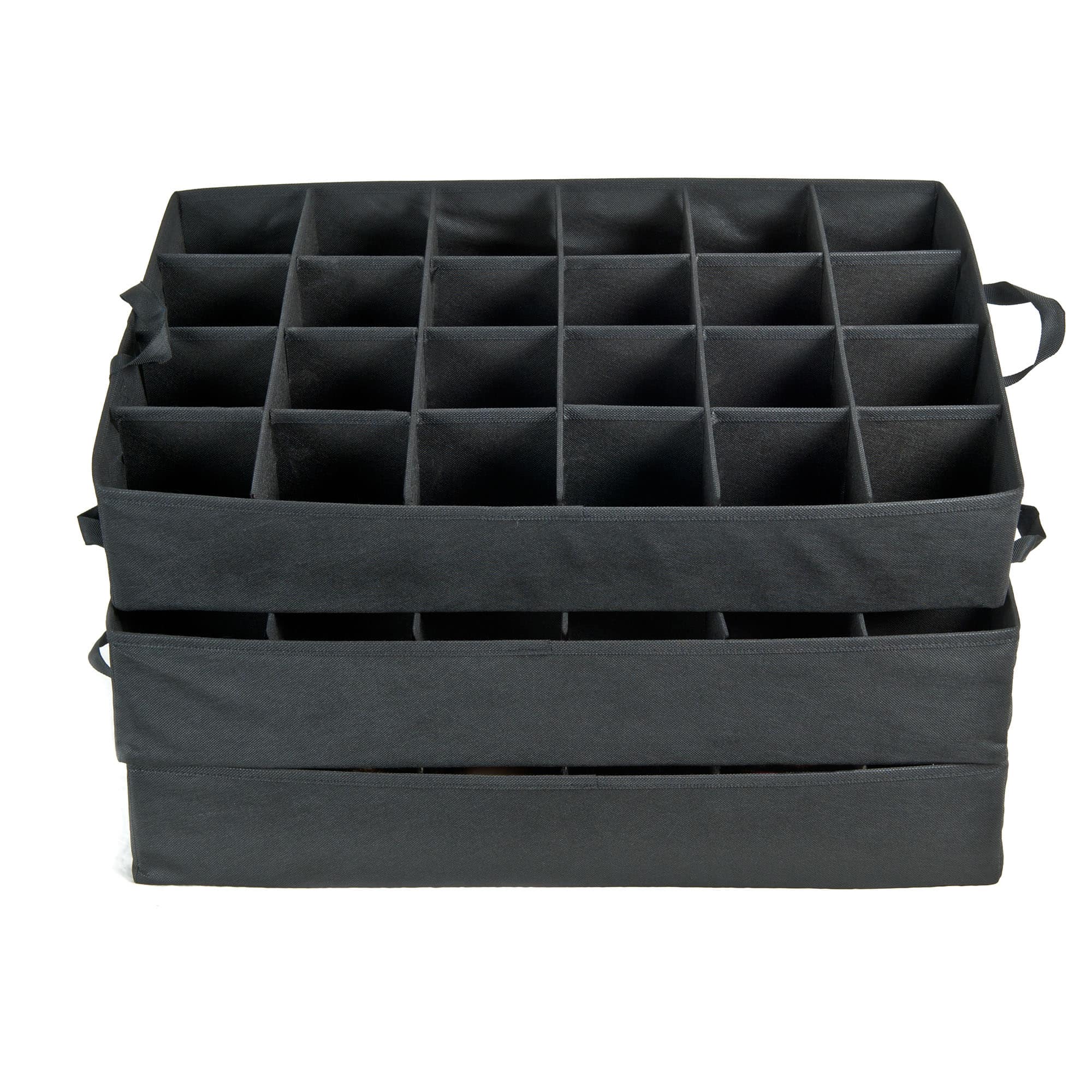 TreeKeeper 72ct. 4&#x22; Christmas Ornament Storage Box with Front Pocket