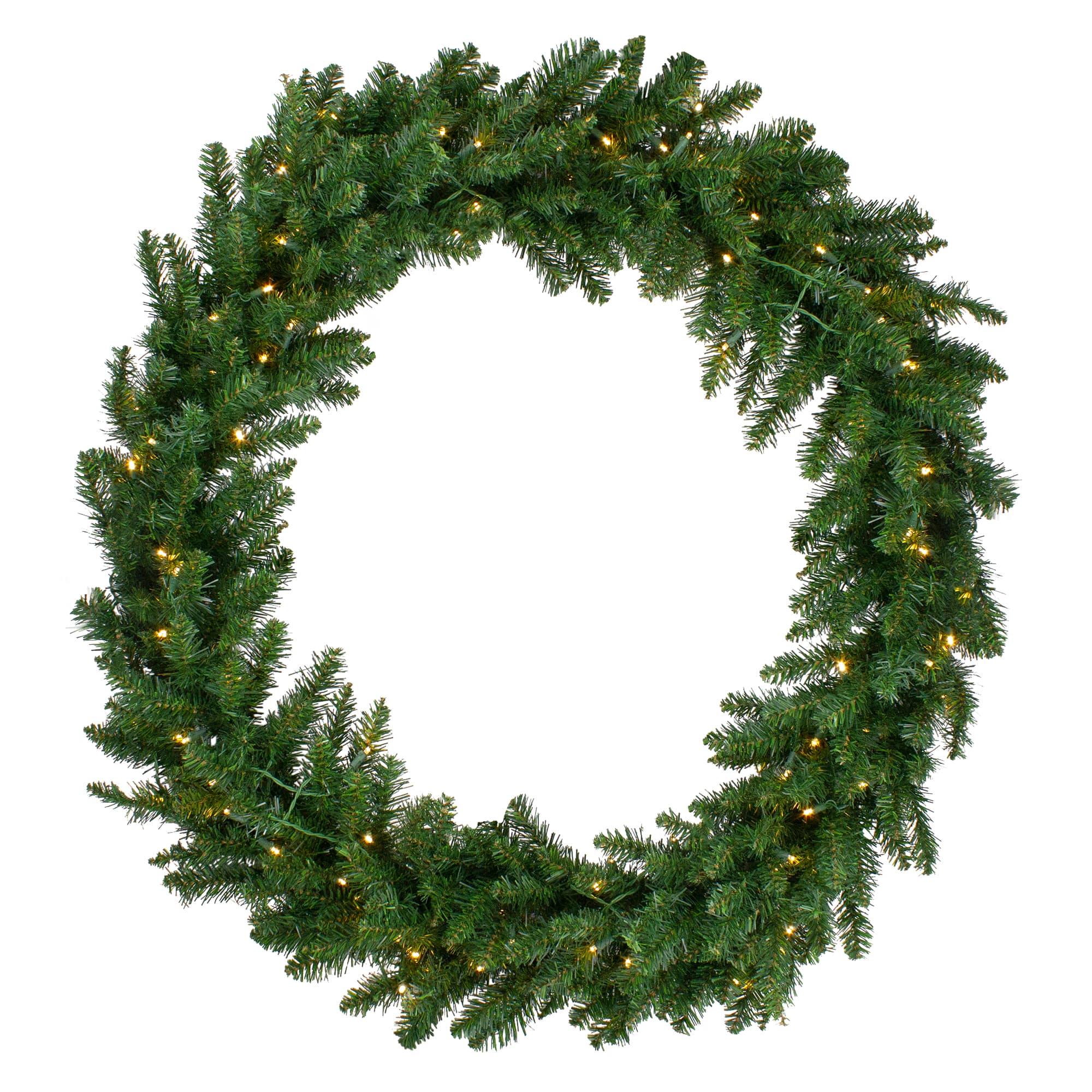 5ft. LED Buffalo Fir Commercial Artificial Christmas Wreath