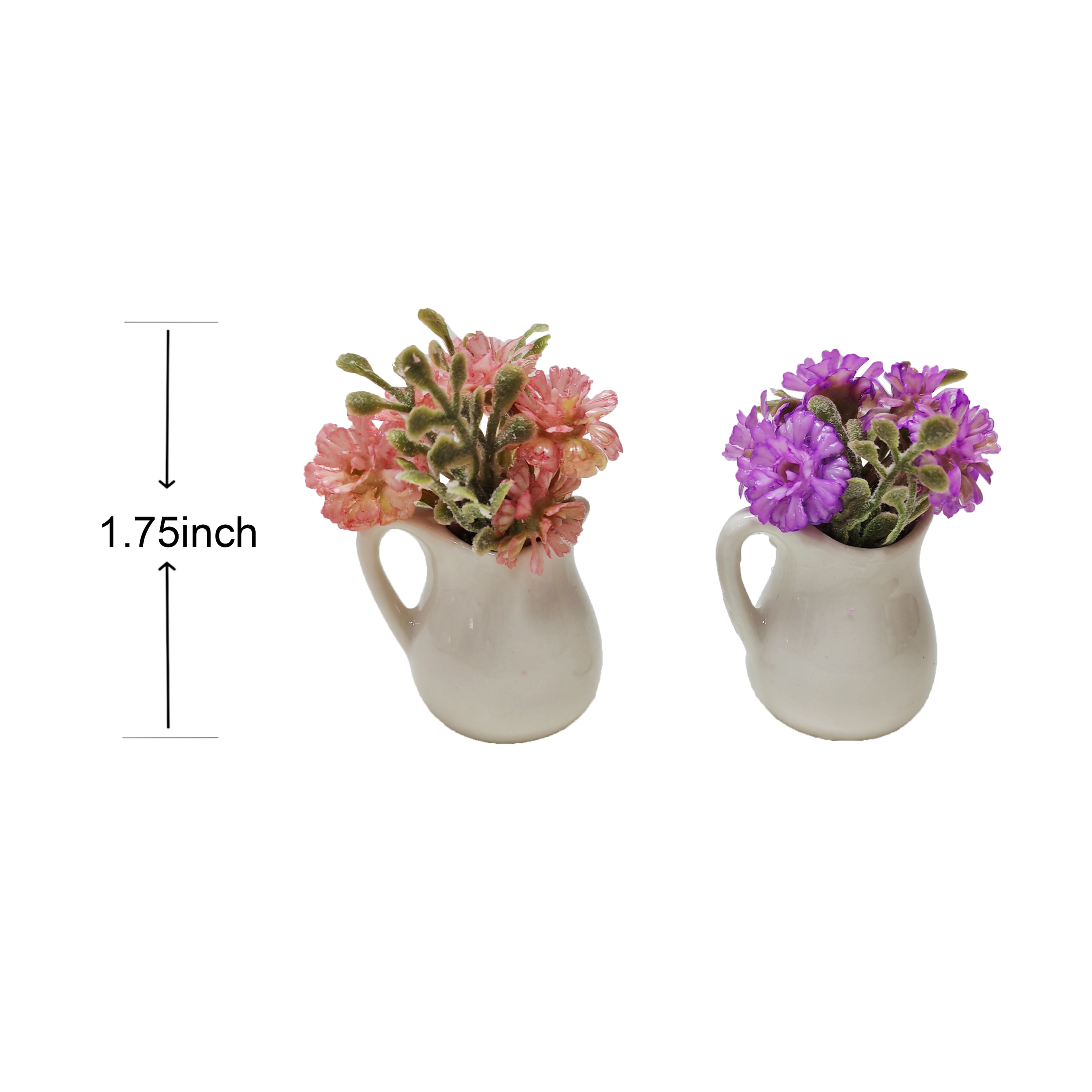 Mini Pink &#x26; Purple Flower Pitchers, 2ct. by Ashland&#xAE;