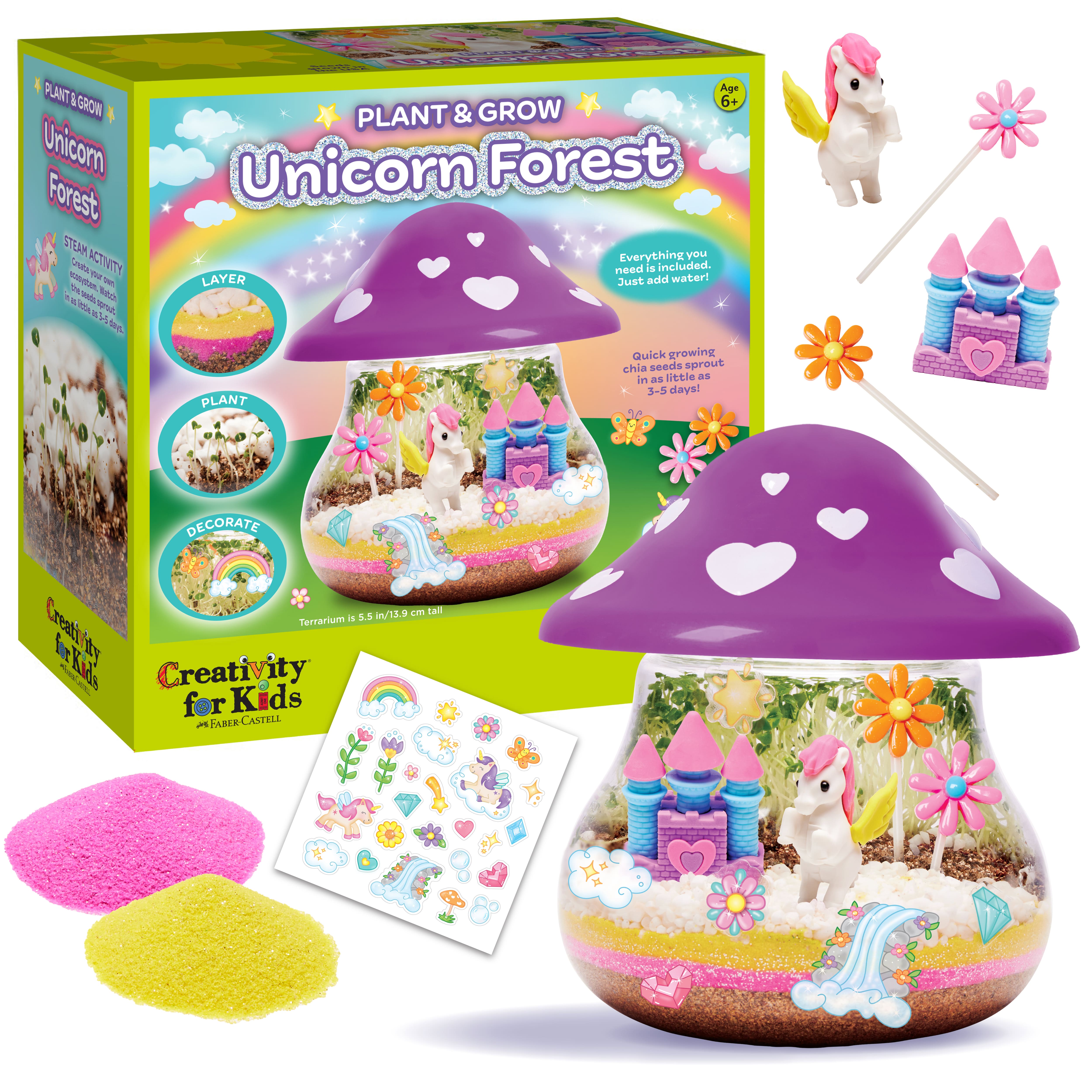 Creativity for Kids&#xAE; Plant &#x26; Grow Unicorn Forest Kit