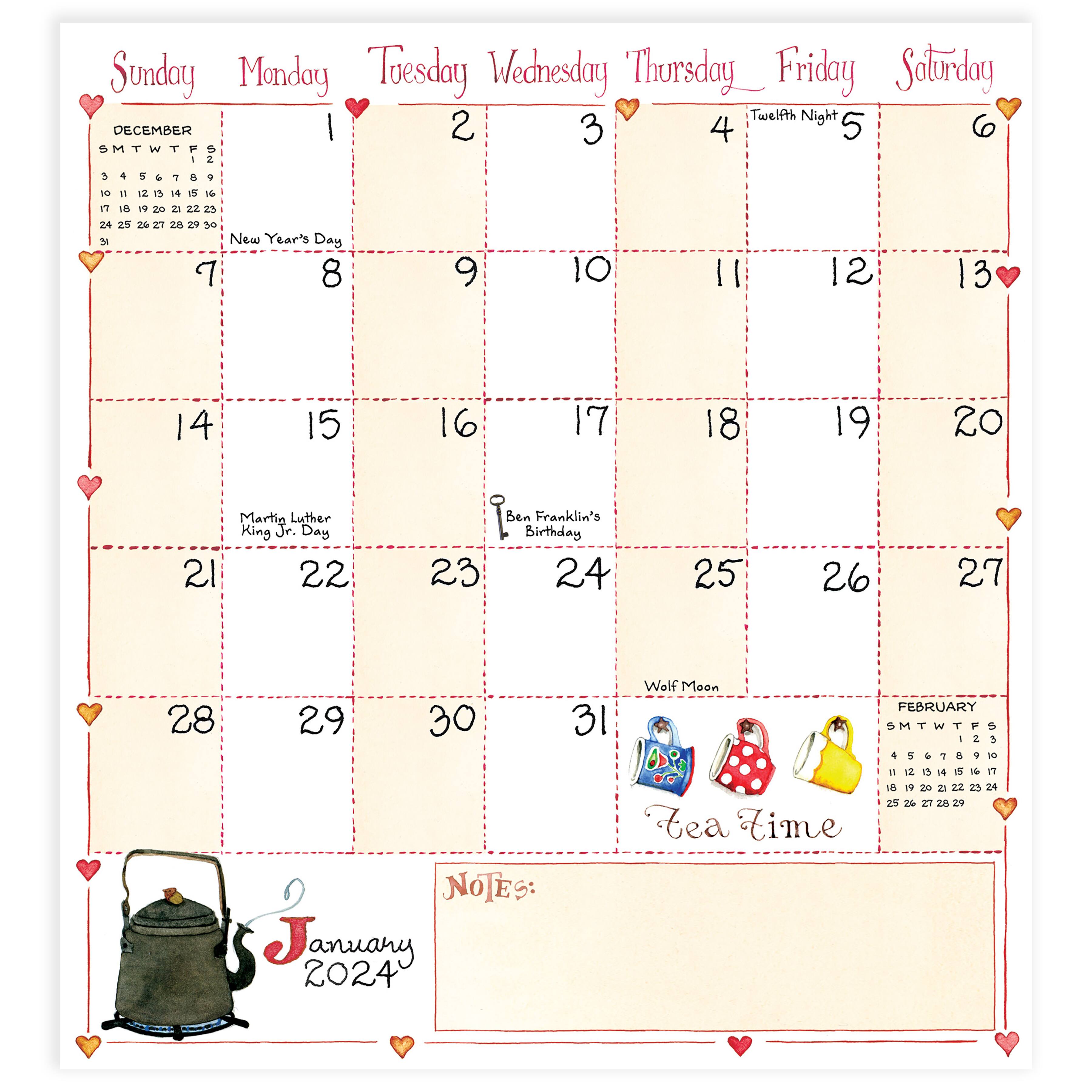 2024-2025 Susan Branch Monthly Pocket Planner