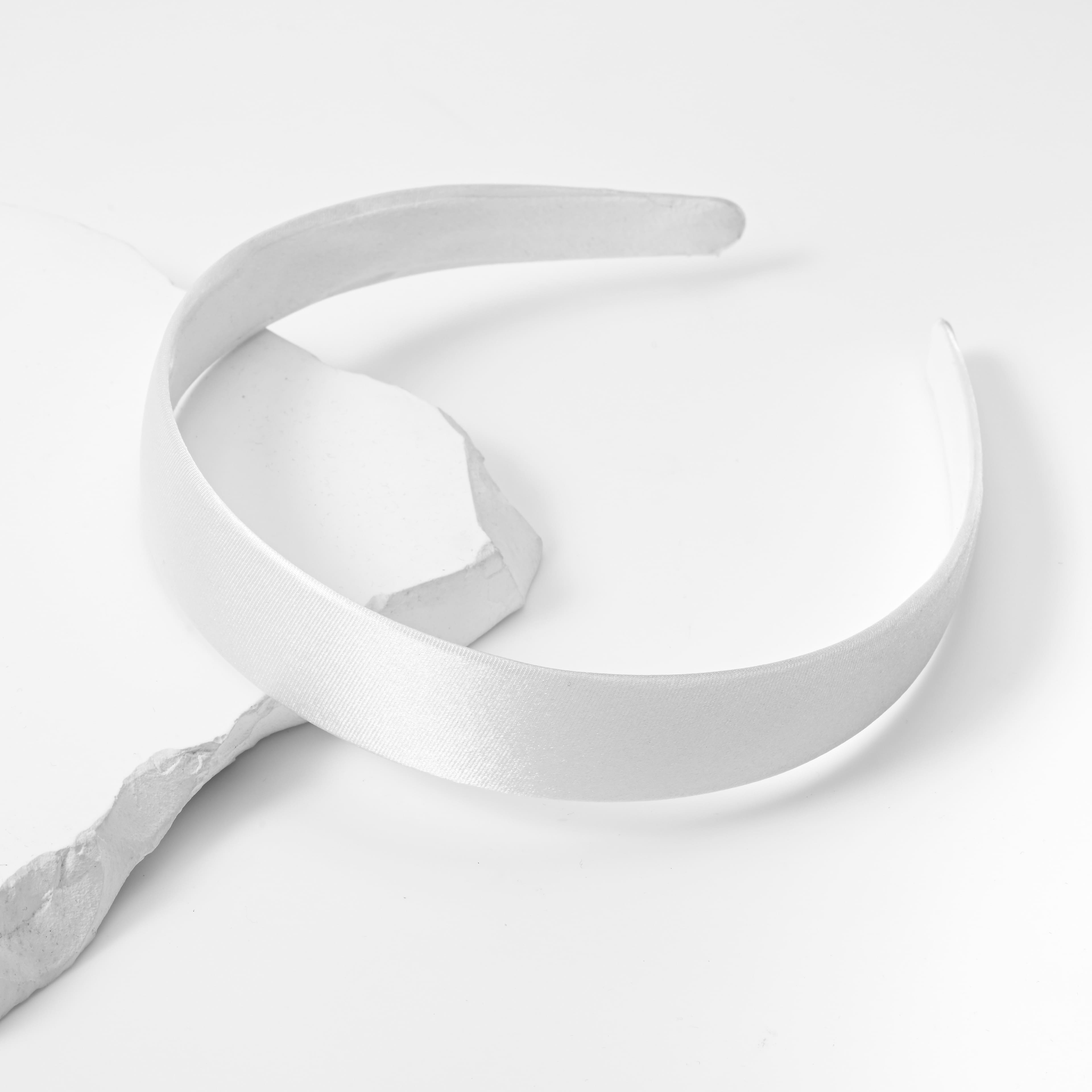 24mm White Blank Headband by Bead Landing&#x2122;