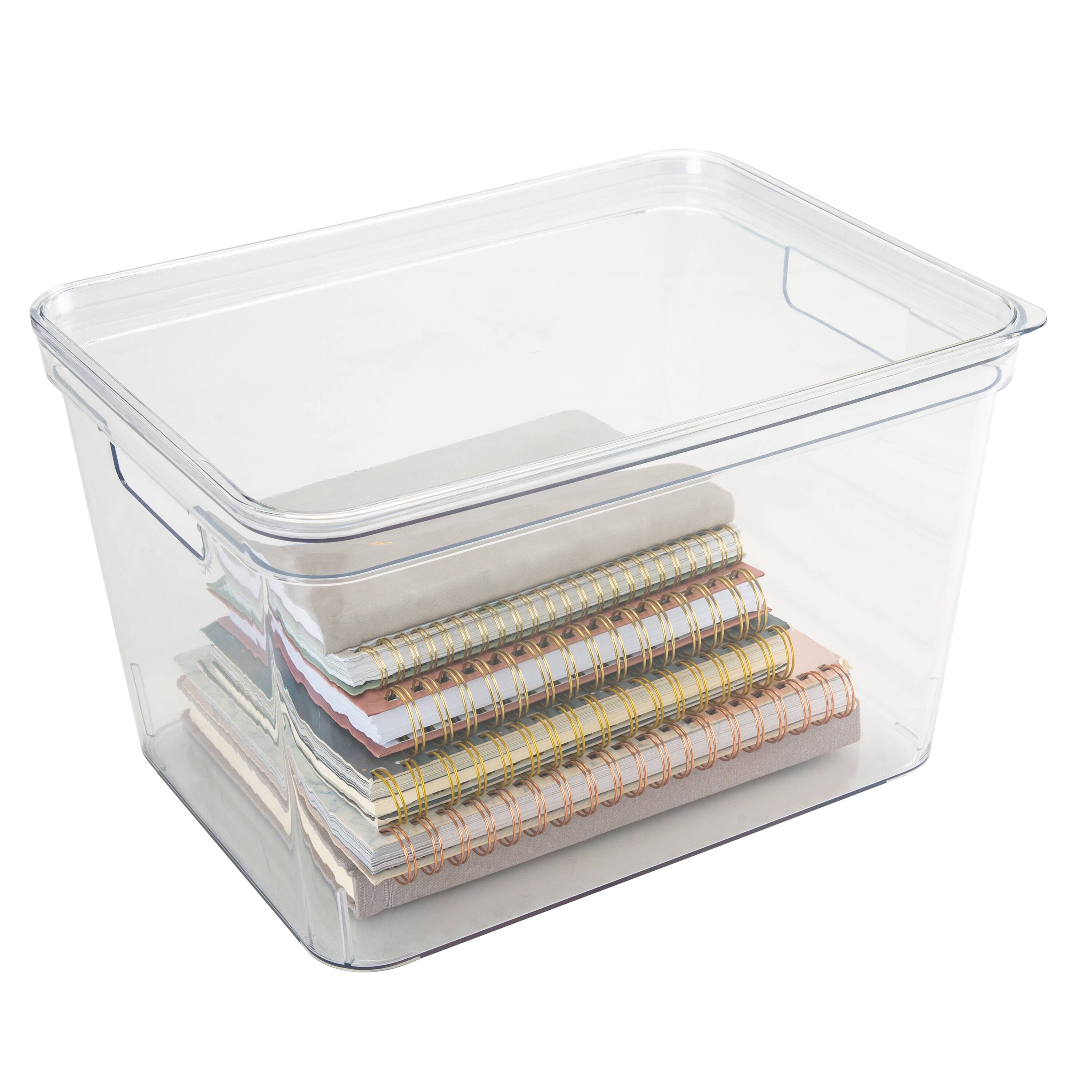 Simplify Lidded Storage Bin