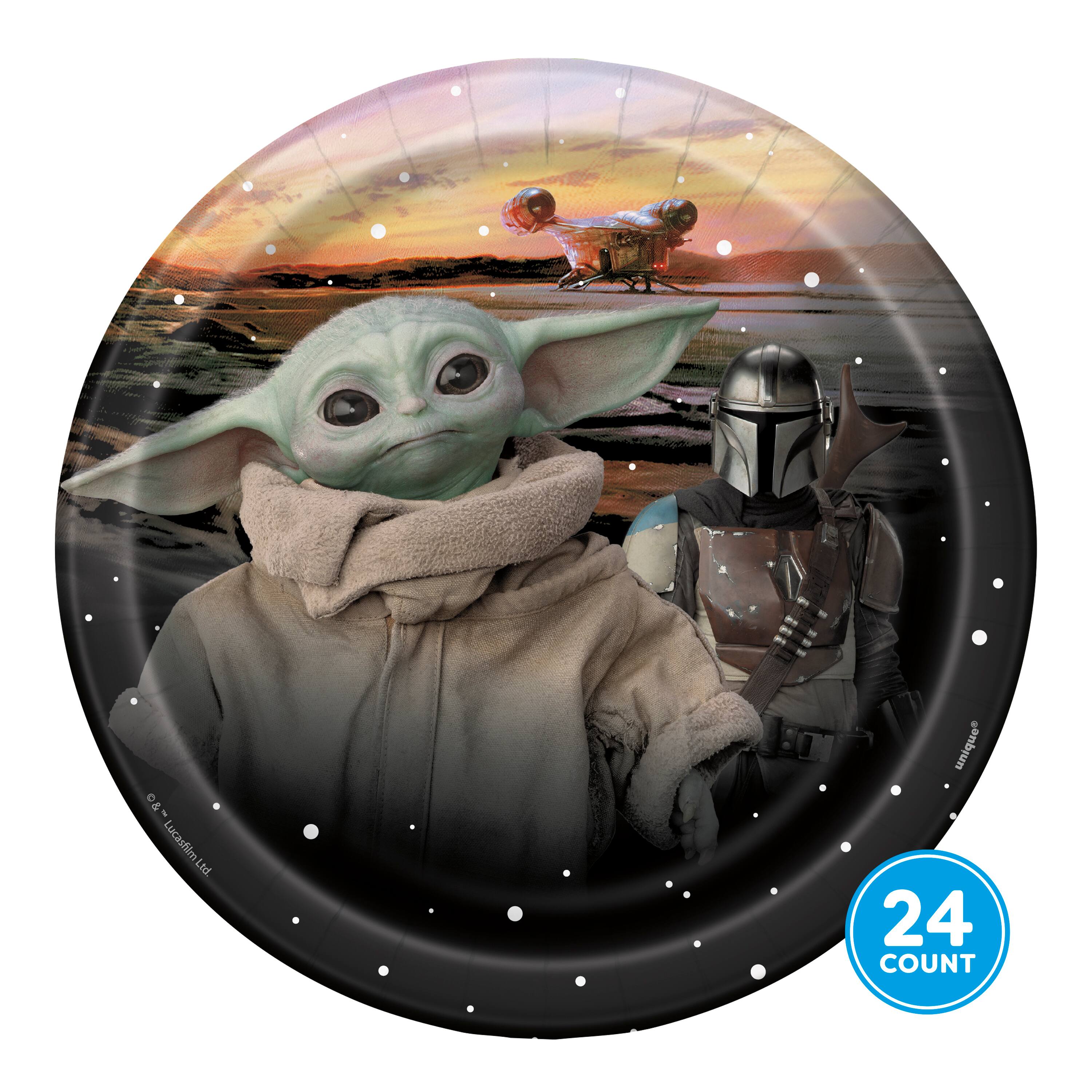 Star Wars Baby Yoda Party Plates Baby Yoda Party Supplies Star Wars Baby Yoda Party Plates Baby Yoda Party Supplies