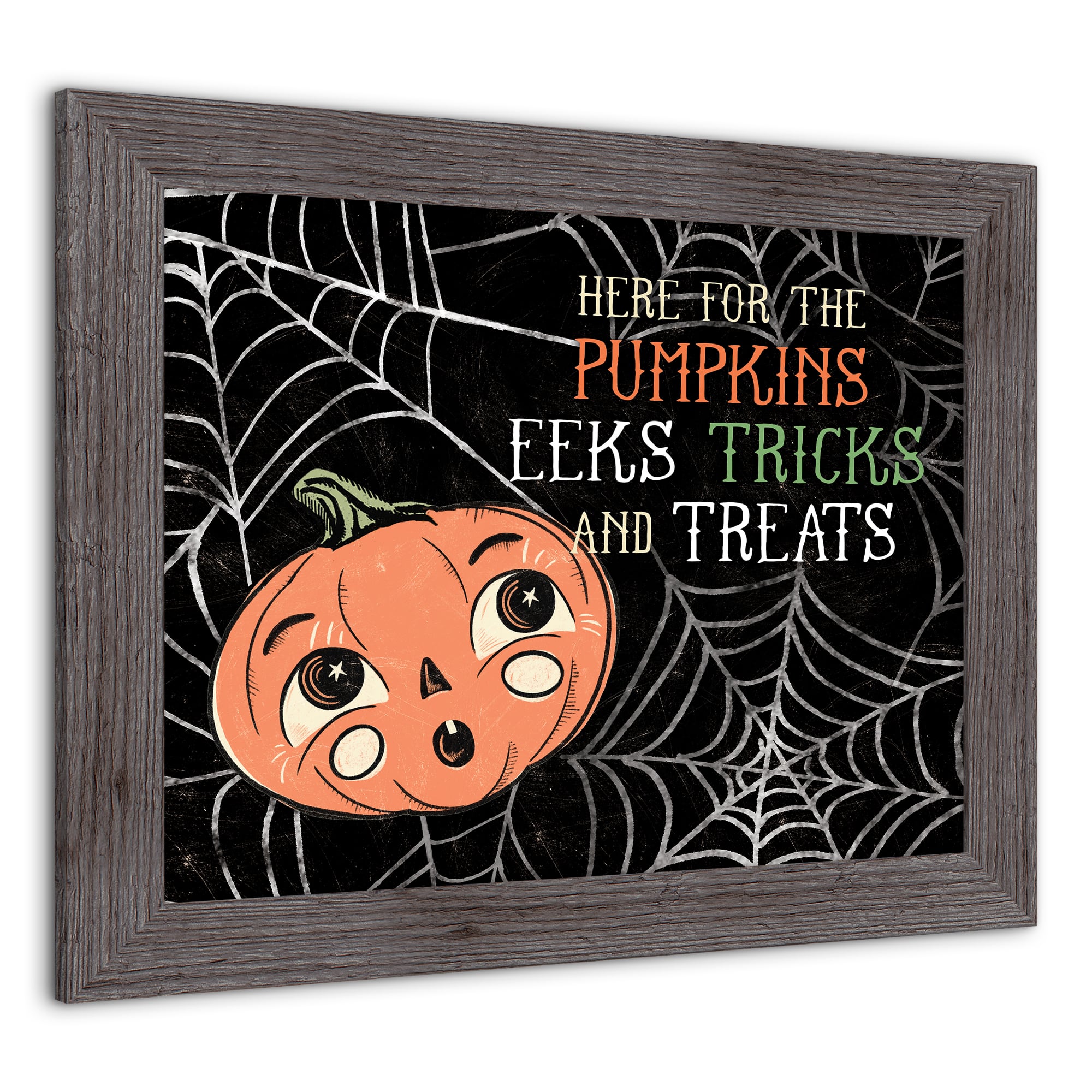 Retro Pumpkin Western Brown Framed Print Wall Art Michaels